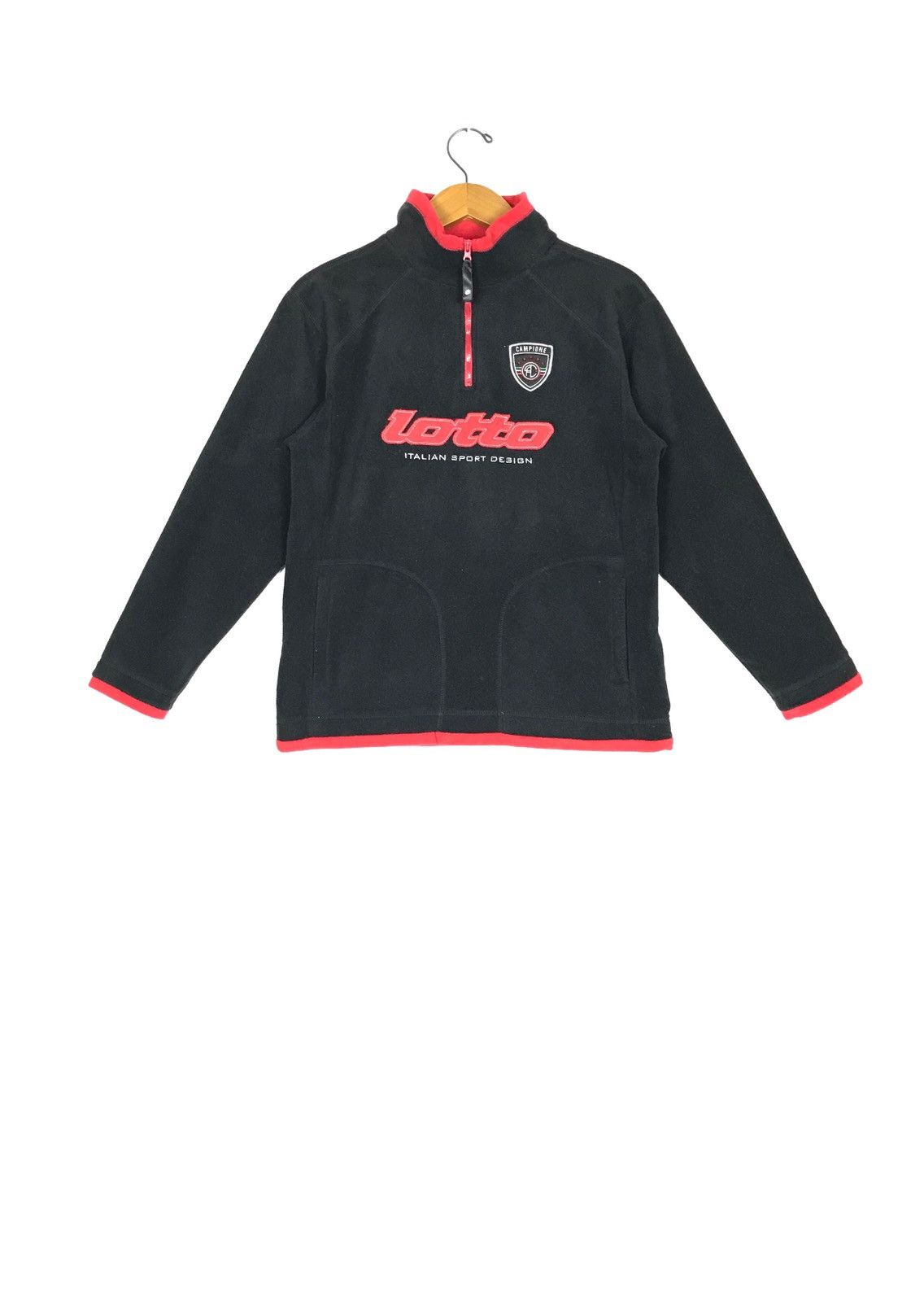Lotto Sport RARE‼️Lotto Fleece Big Logo Youth Size Size US M / EU 48-50 / 2 - 1 Thumbnail