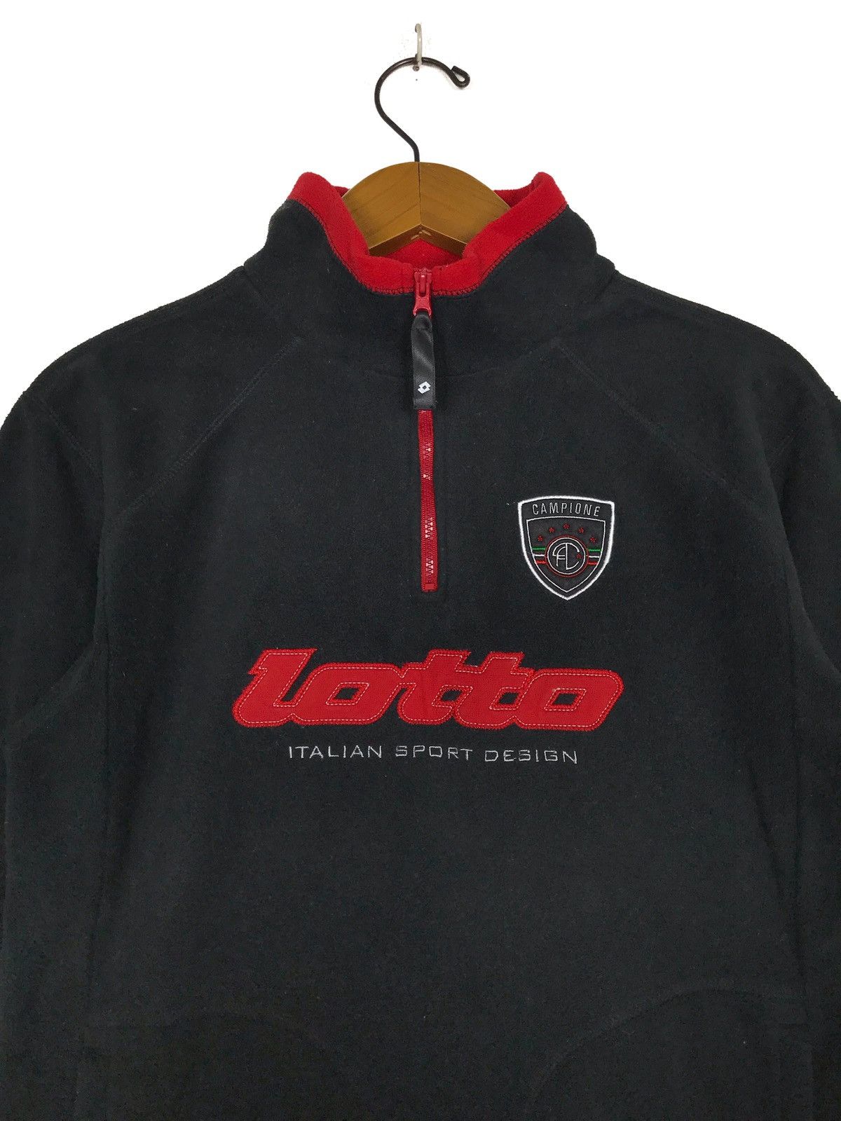 Lotto Sport RARE‼️Lotto Fleece Big Logo Youth Size Size US M / EU 48-50 / 2 - 2 Thumbnail