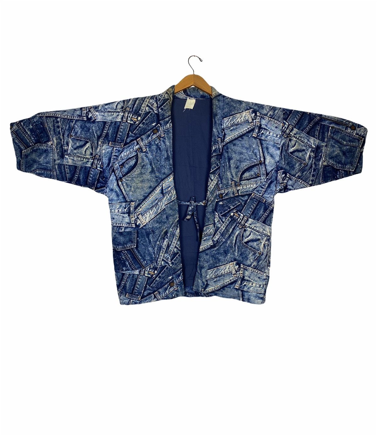 Rare‼️ Vintage Kimono Over Print Jeans Rare Large Size