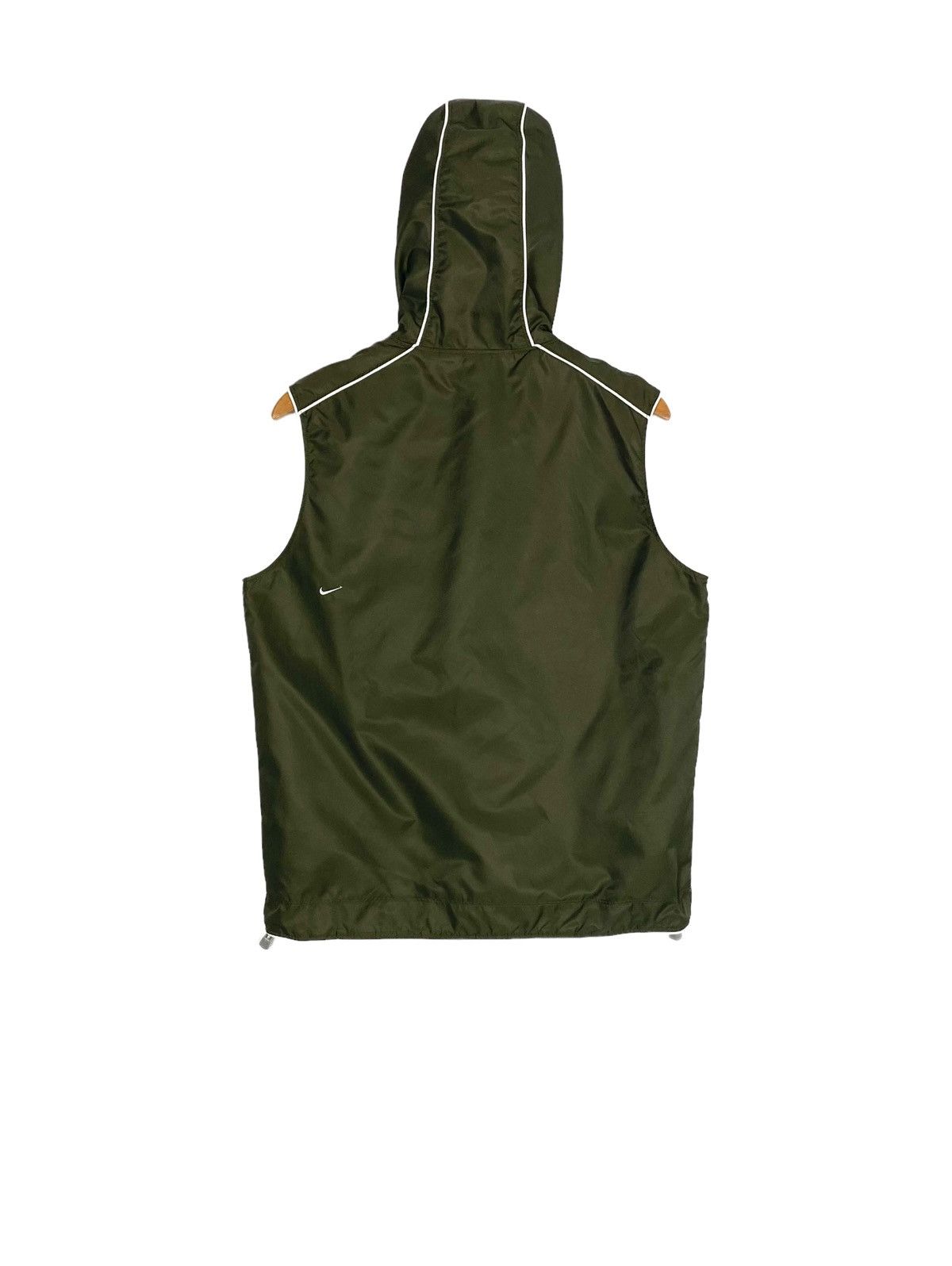 Nike Rare‼️ Nike Nylon Vest Hoodie Rare Design Embroidery Logo Size US XS / EU 42 / 0 - 3 Thumbnail