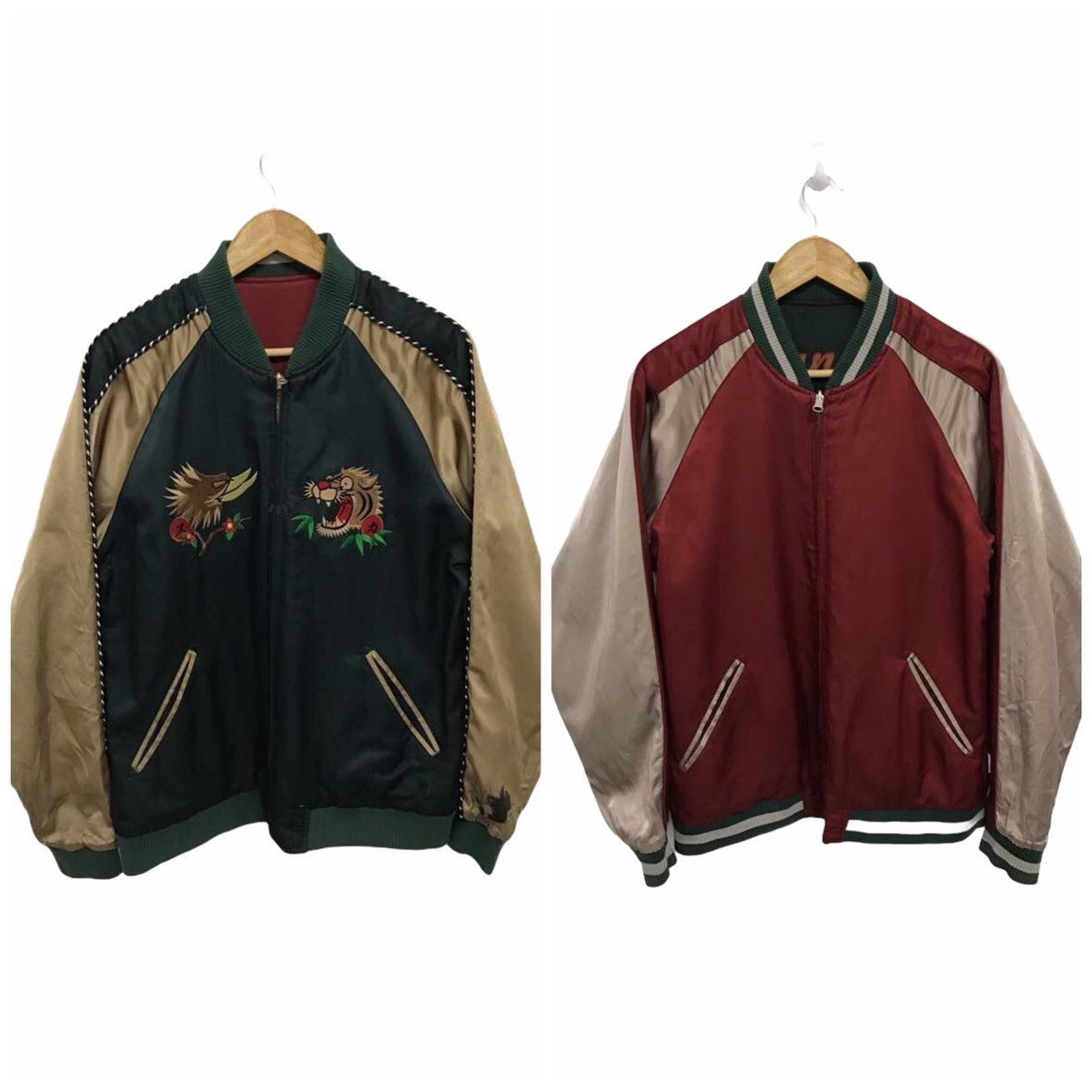 Other Sukajan Japan Reversible Embroidery Souvenirs Jacket Size US M / EU 48-50 / 2 - 2 Thumbnail