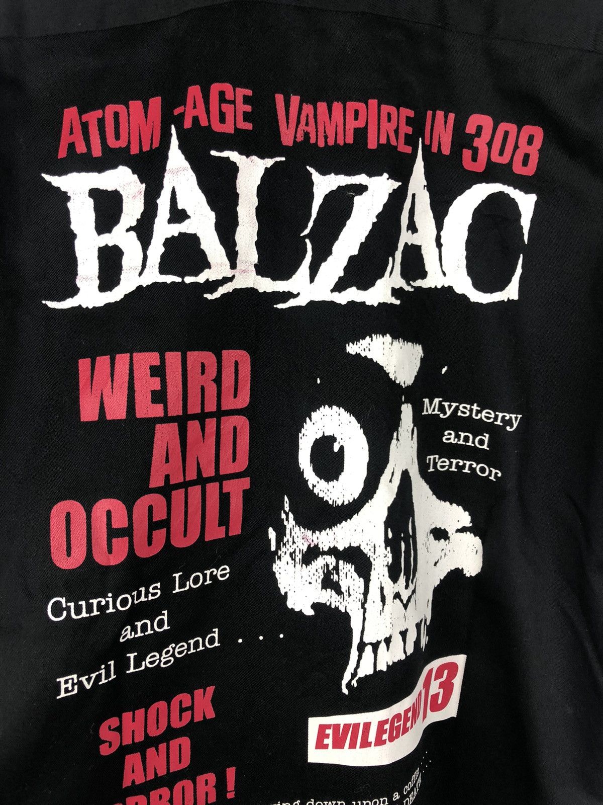 Japanese Brand Atom-Age Vampire 308 Balzac Evilegend-13 Shirt Size US L / EU 52-54 / 3 - 7 Thumbnail