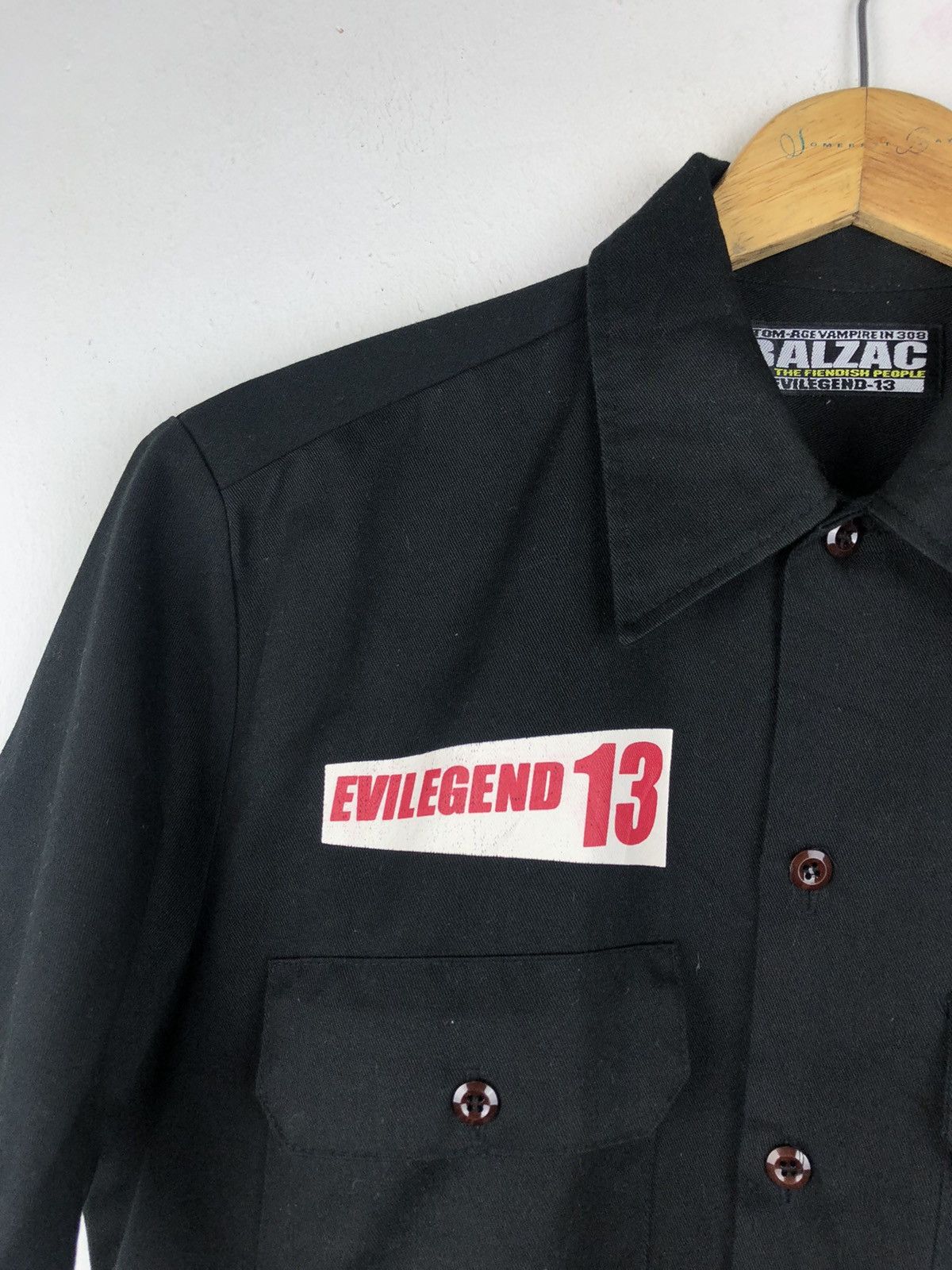 Japanese Brand Atom-Age Vampire 308 Balzac Evilegend-13 Shirt Size US L / EU 52-54 / 3 - 4 Thumbnail