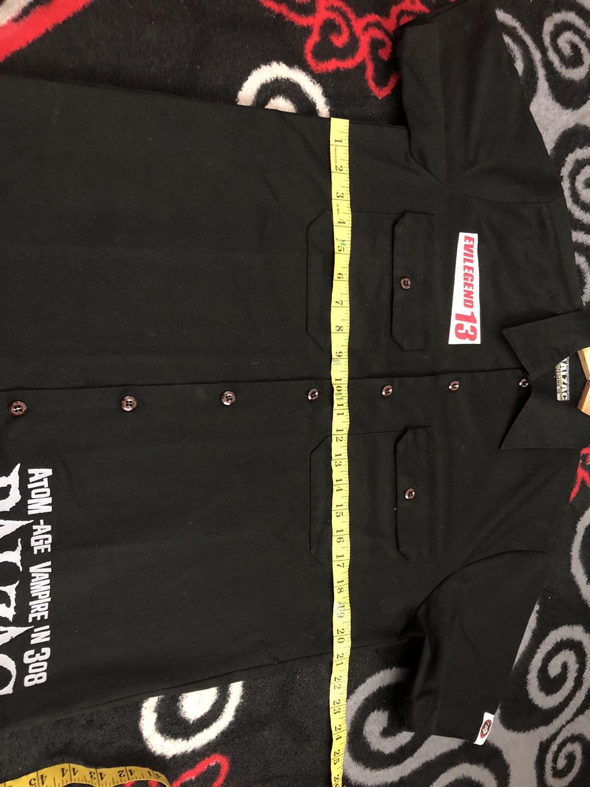 Japanese Brand Atom-Age Vampire 308 Balzac Evilegend-13 Shirt Size US L / EU 52-54 / 3 - 8 Thumbnail