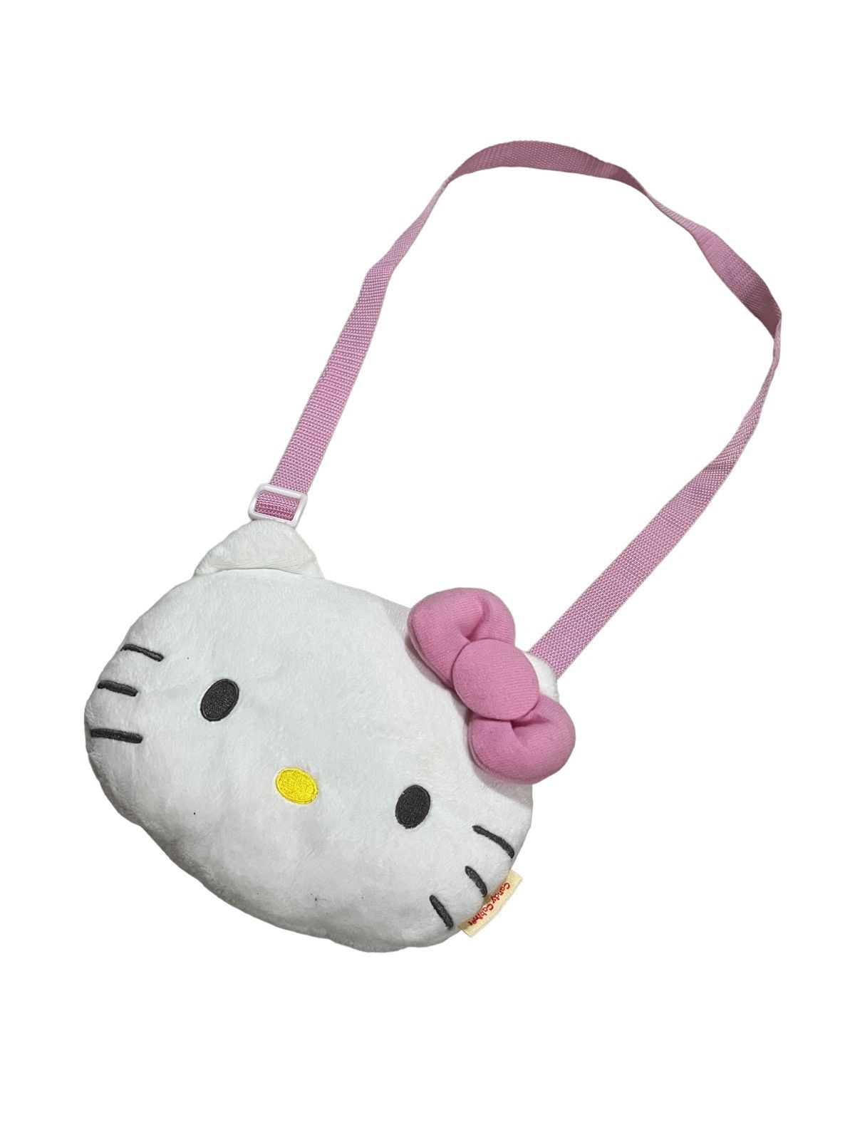 Anime SICK🔥Hello Kitty Plush Logo Fluffy Crossbody Sling Bag Size ONE SIZE - 2 Thumbnail