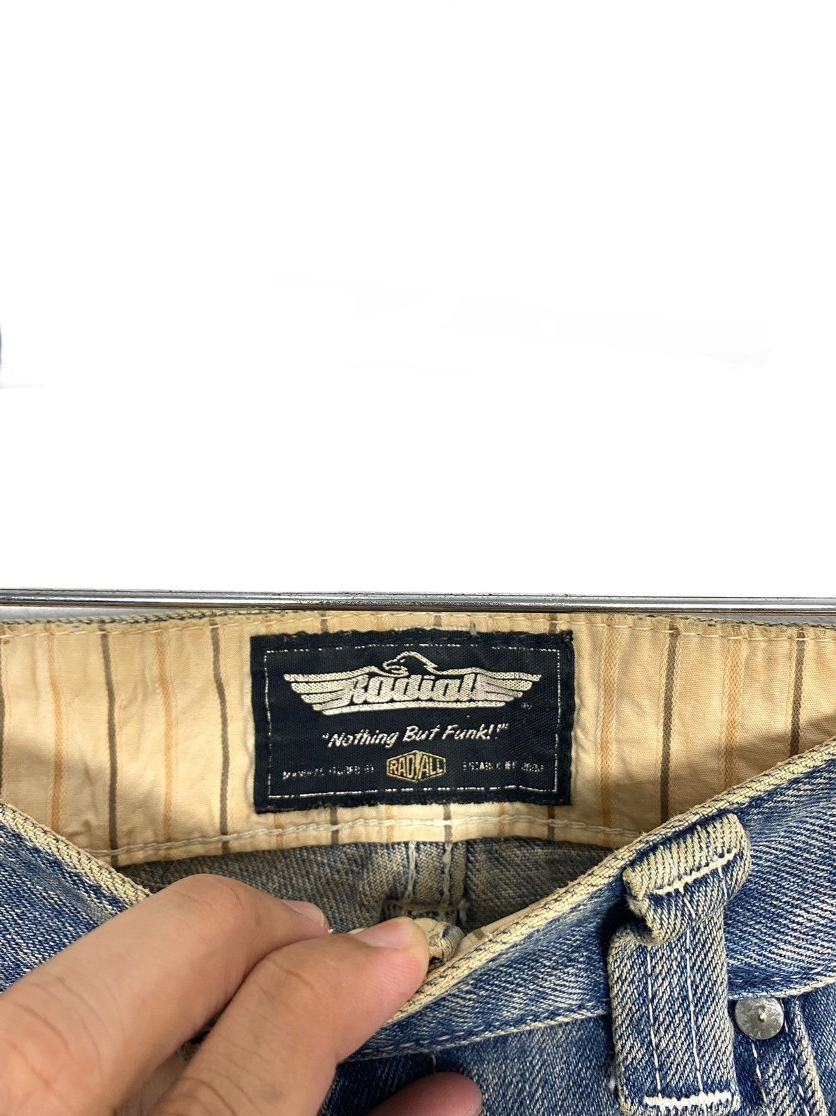 Rare‼️ Vintage Radiall Denim Bush Pants Made in Japan