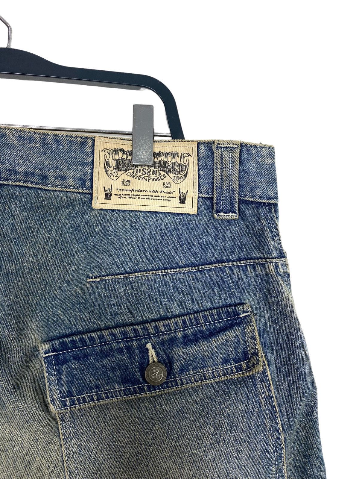 Rare‼️ Vintage Radiall Denim Bush Pants Made in Japan