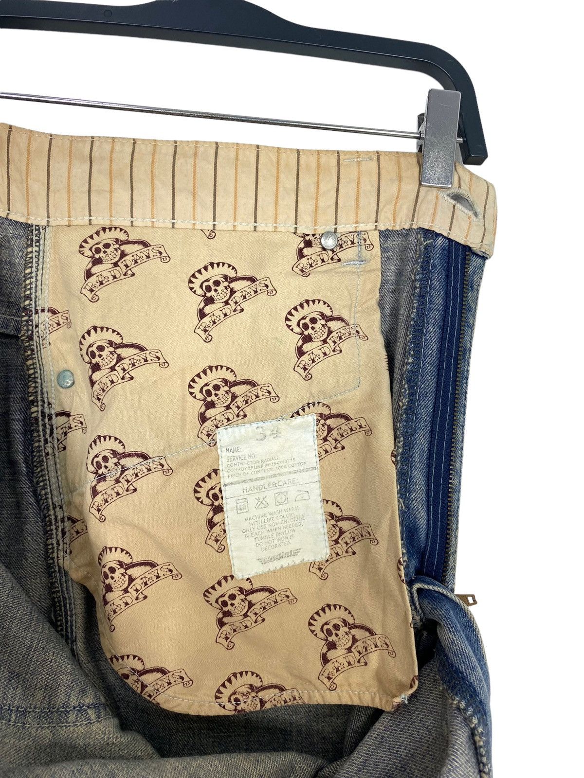 Rare‼️ Vintage Radiall Denim Bush Pants Made in Japan