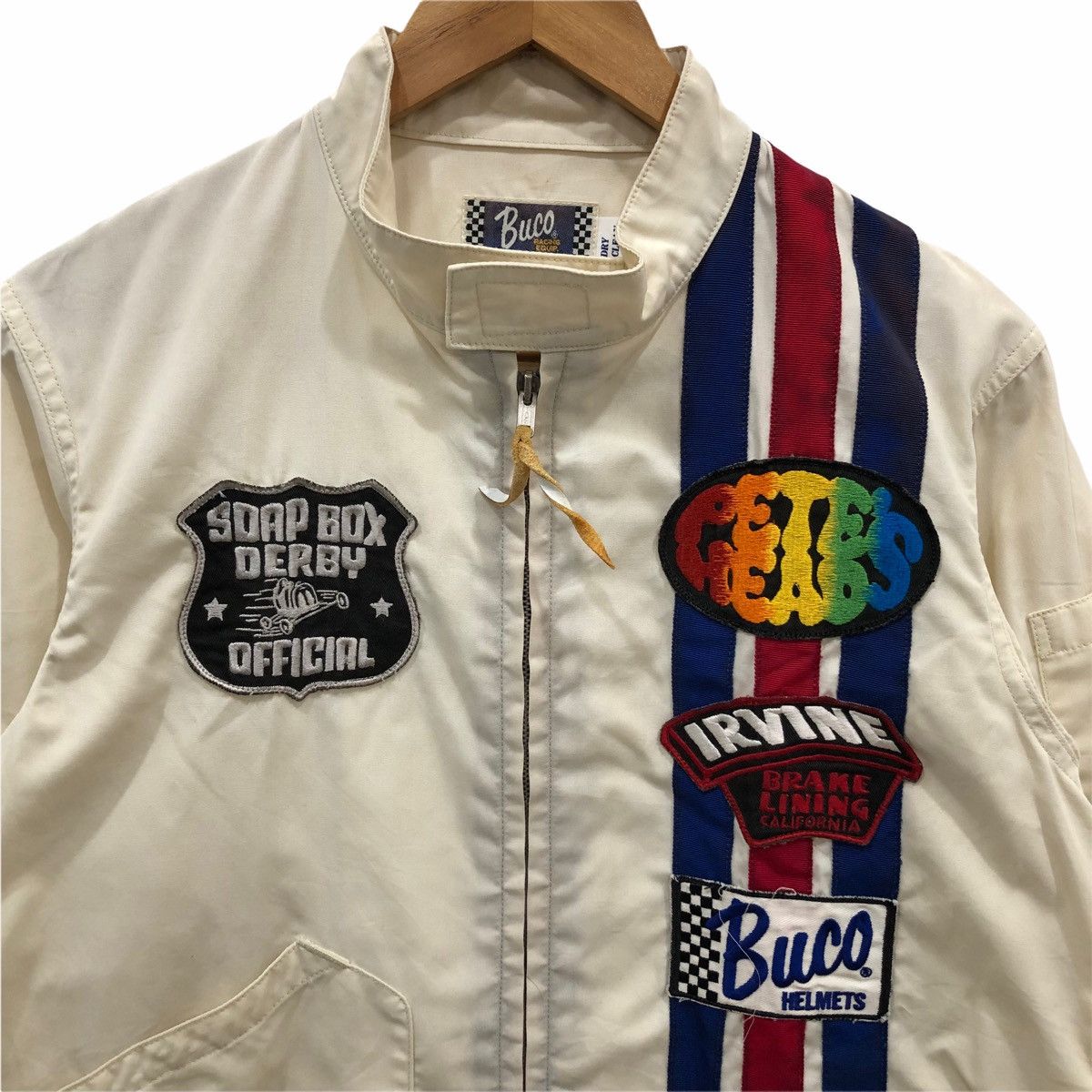 The Real McCoy's × Vintage Vintage The Real Mc Coy's & Co X Buco Helmets Jacket Rare Size US M / EU 48-50 / 2 - 2 Thumbnail