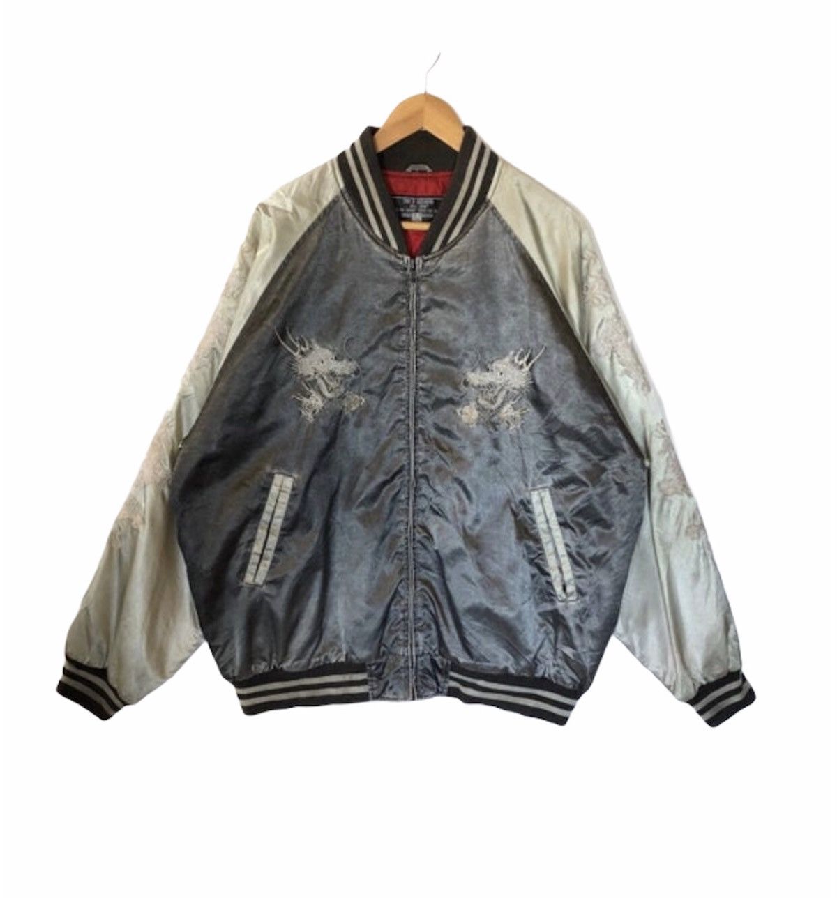 Other Sukajan Jacket Sukajan Dragon Eagle Tiger Size US XL / EU 56 / 4 - 4 Thumbnail