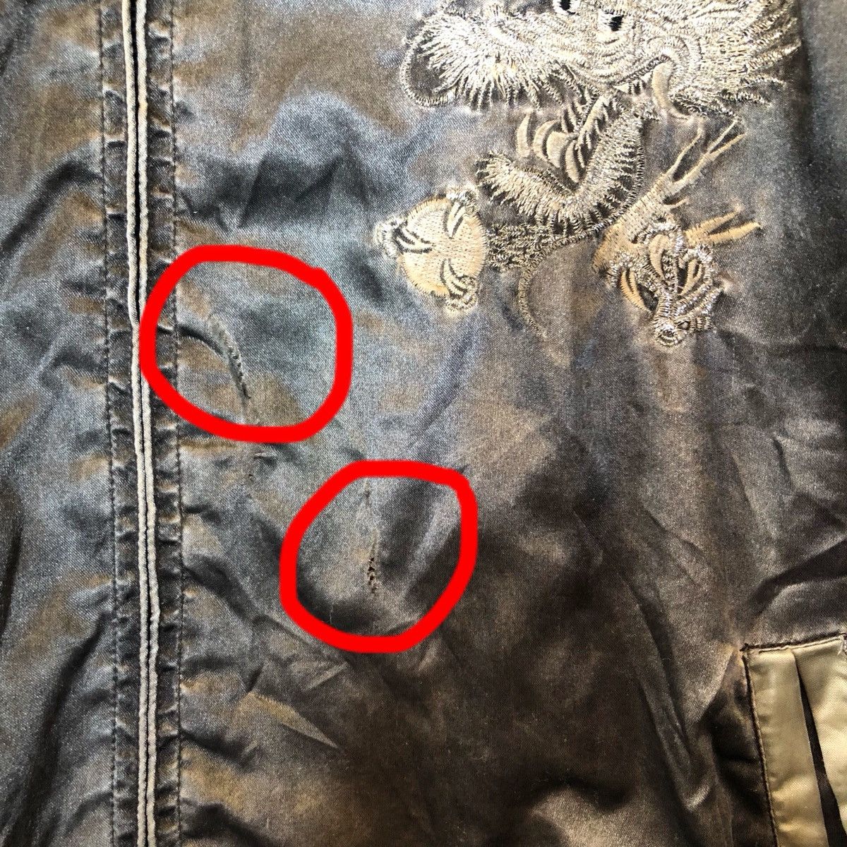 Other Sukajan Jacket Sukajan Dragon Eagle Tiger Size US XL / EU 56 / 4 - 5 Thumbnail