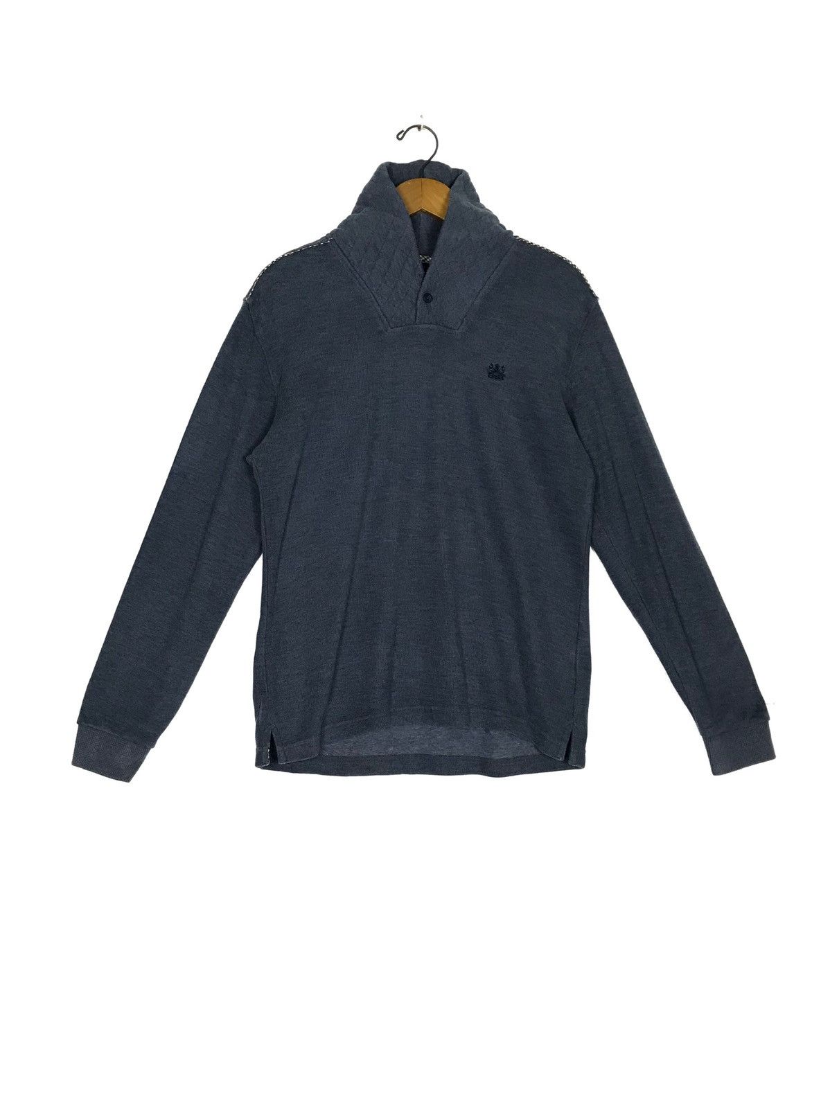 Aquascutum RARE‼️ Aquascutum Turtle Neck Sweatshirt Medium Size Size US M / EU 48-50 / 2 - 1 Thumbnail