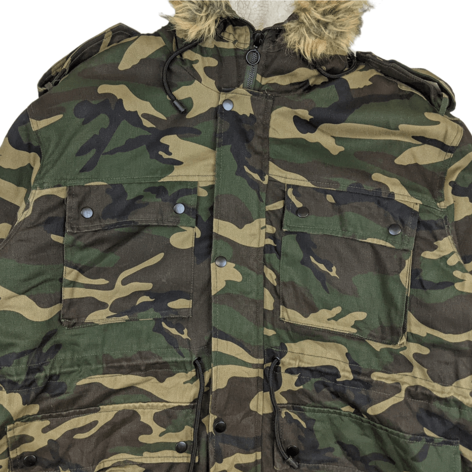 Zara ZARA Camouflage Winter Warm Parka Jacket Size US L / EU 52-54 / 3 - 6 Thumbnail