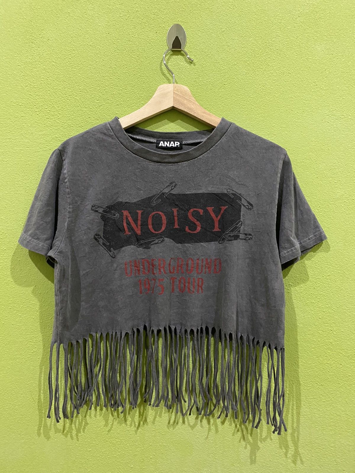 Band Tees × Vintage NOISY UNDERGROUND 1975 TOUR ROCK PUNK T- SHIRT Size US M / EU 48-50 / 2 - 1 Thumbnail