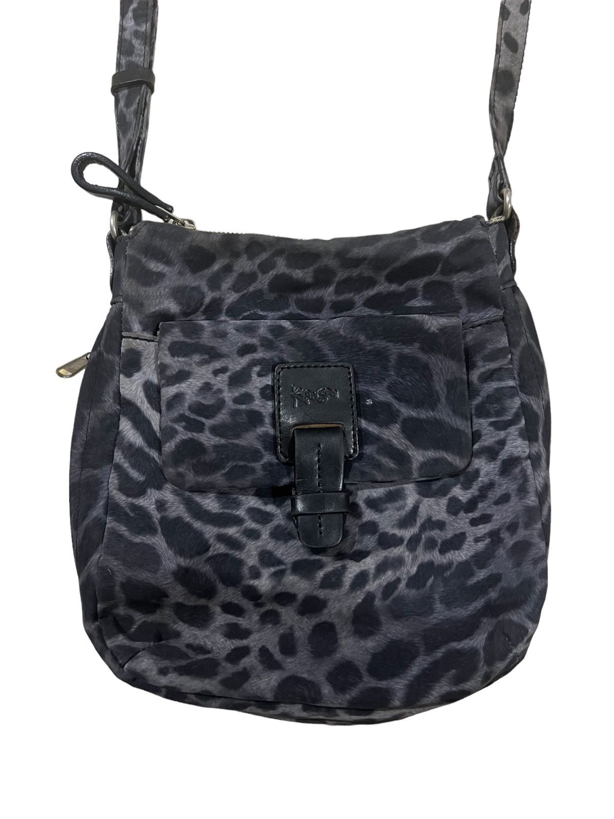 Hysteric Glamour GRAIL🔥OG Kansai Yamamoto Dark 🐆 Print Tanker Crossbody Bag Size ONE SIZE - 1 Thumbnail
