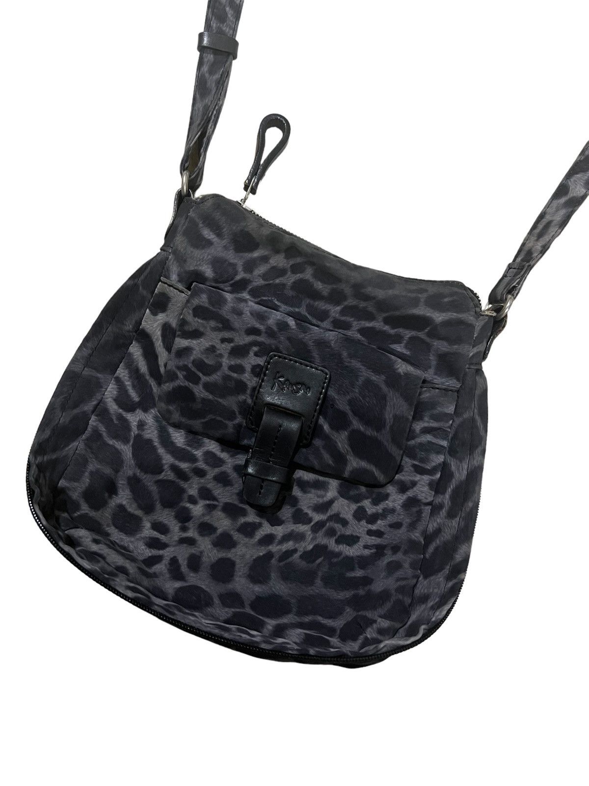 Hysteric Glamour GRAIL🔥OG Kansai Yamamoto Dark 🐆 Print Tanker Crossbody Bag Size ONE SIZE - 3 Thumbnail