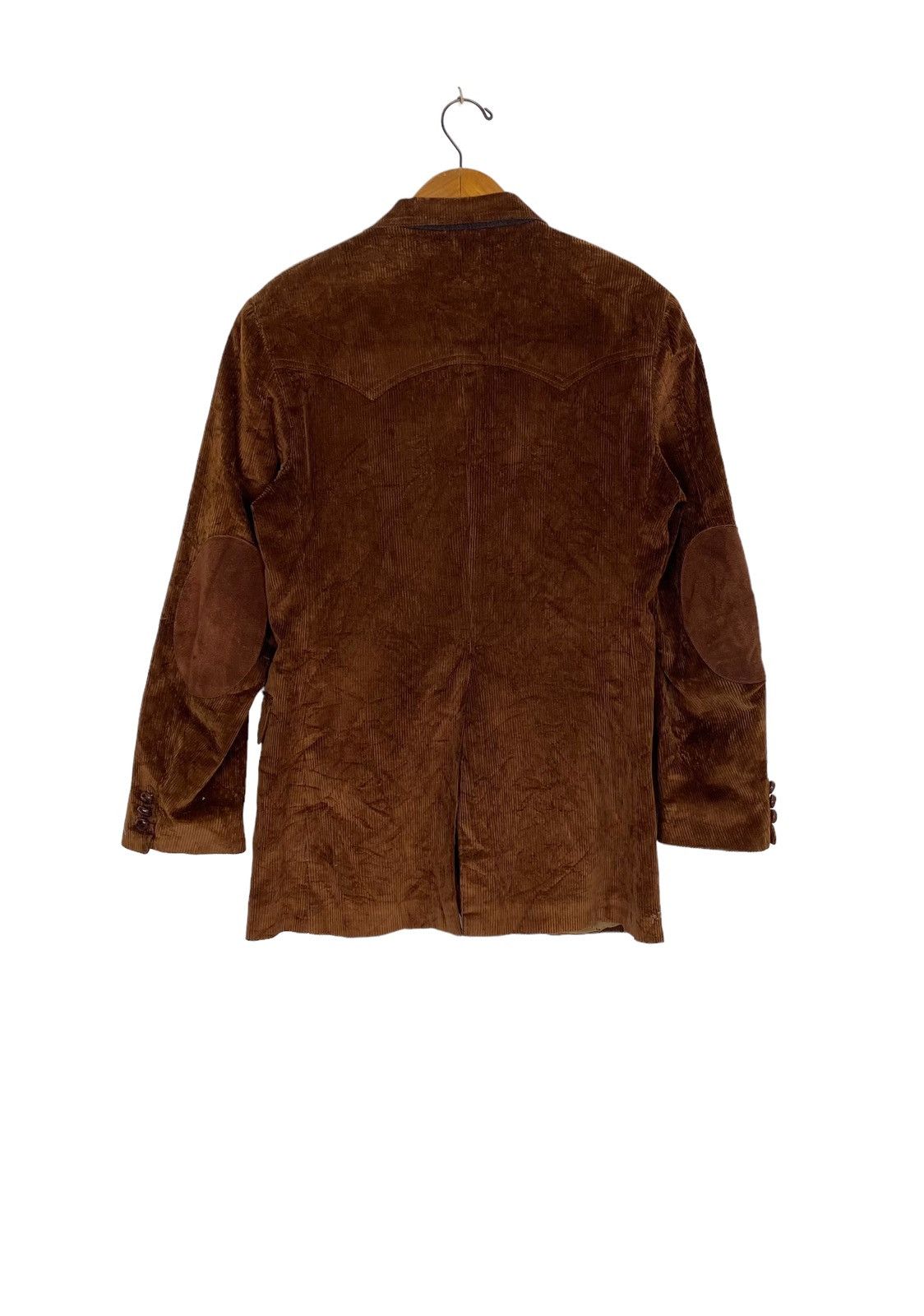 Levi's 80s LEVIS CORDUROY LEATHER ELBOW PATCH RANCHER COWBOY JACKET Size US M / EU 48-50 / 2 - 4 Thumbnail