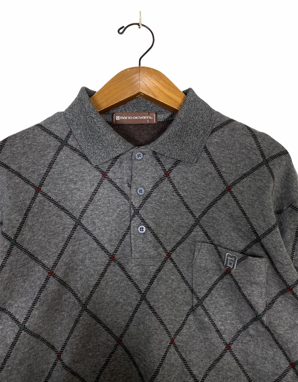 Japanese Brand Rare‼️ Mario Giovanni Shirt Medium Size Made in Japan Size US M / EU 48-50 / 2 - 2 Thumbnail