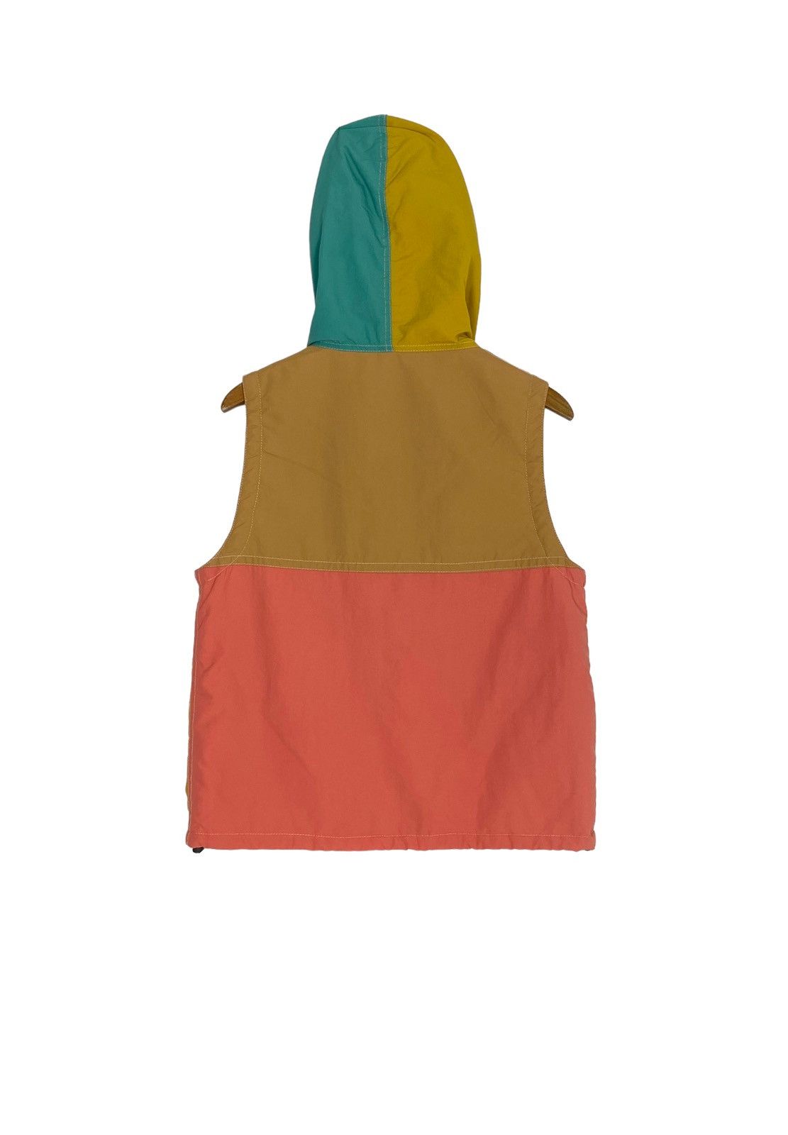 Japanese Brand Sundae Natural Mountain Product Colour Block Vest Hoodie Size US XS / EU 42 / 0 - 4 Thumbnail