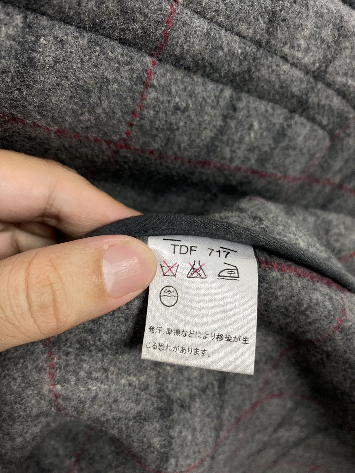 Kansai Yamamoto Rare‼️Kansai Jeans Wool Duffle Coat Size US L / EU 52-54 / 3 - 6 Thumbnail