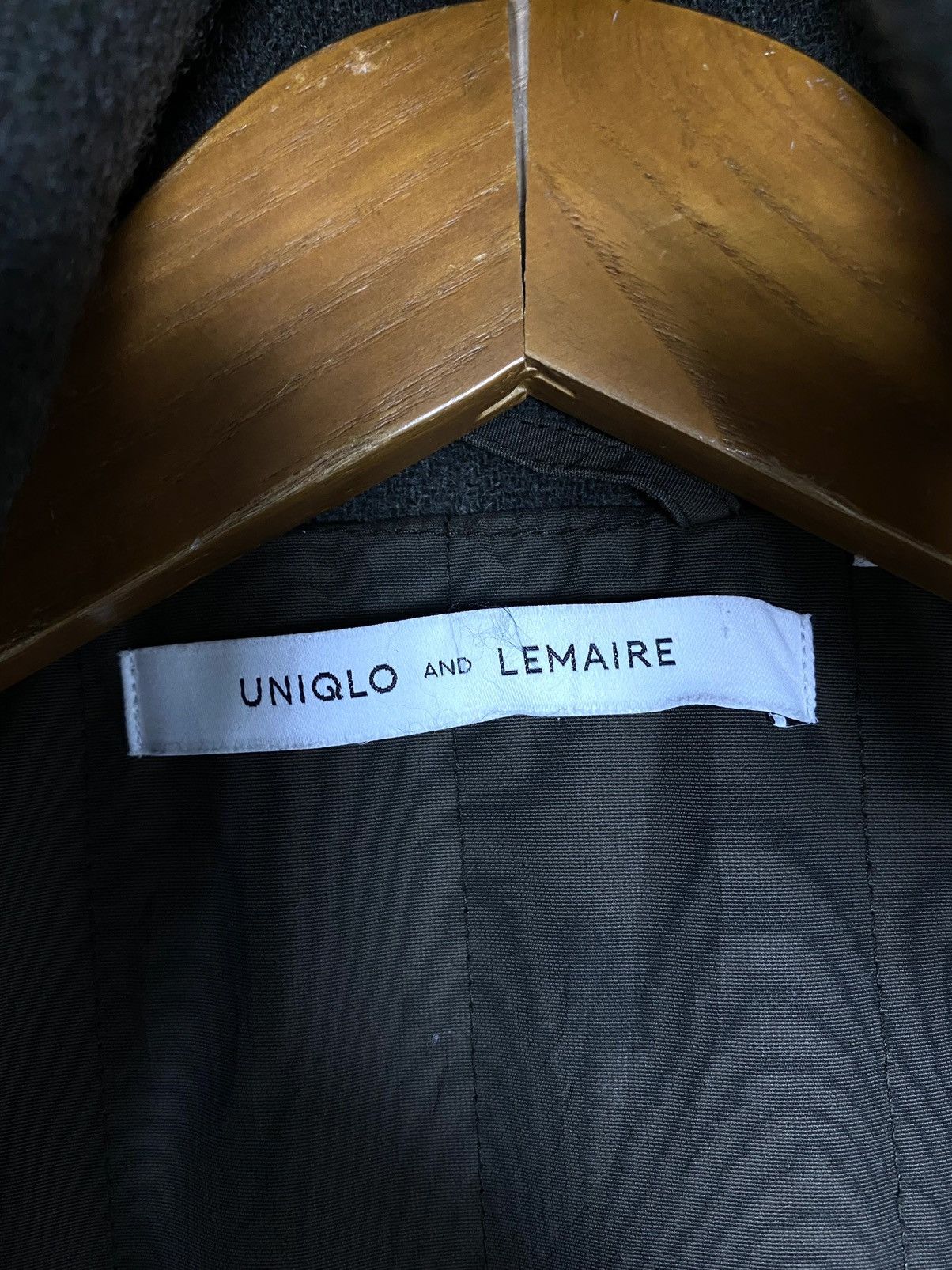 Lemaire × Uniqlo Rare‼️ Uniqlo & Lemaire Hoodie Wool Long Coat Size US S / EU 44-46 / 1 - 4 Thumbnail