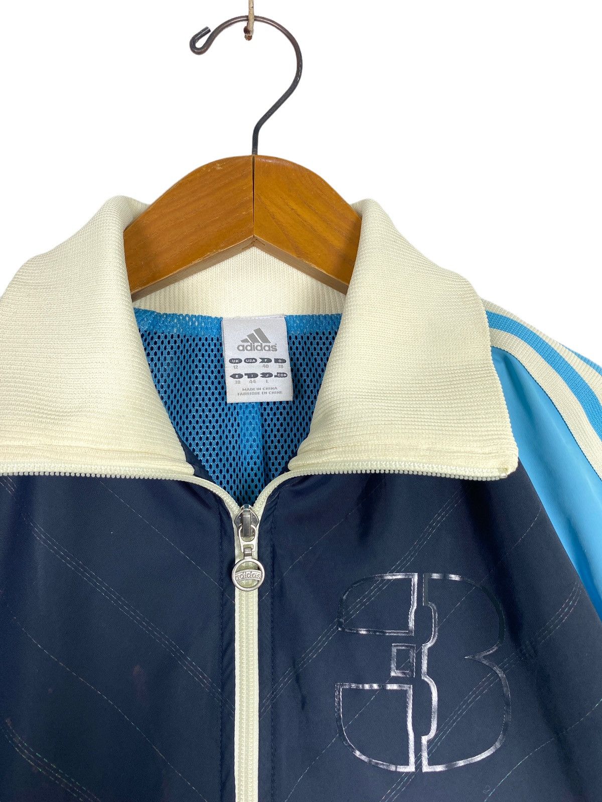 Adidas Rare‼️ Vintage Adidas No 3 Stripe Track Top Sweater (Women) Size S / US 4 / IT 40 - 5 Thumbnail