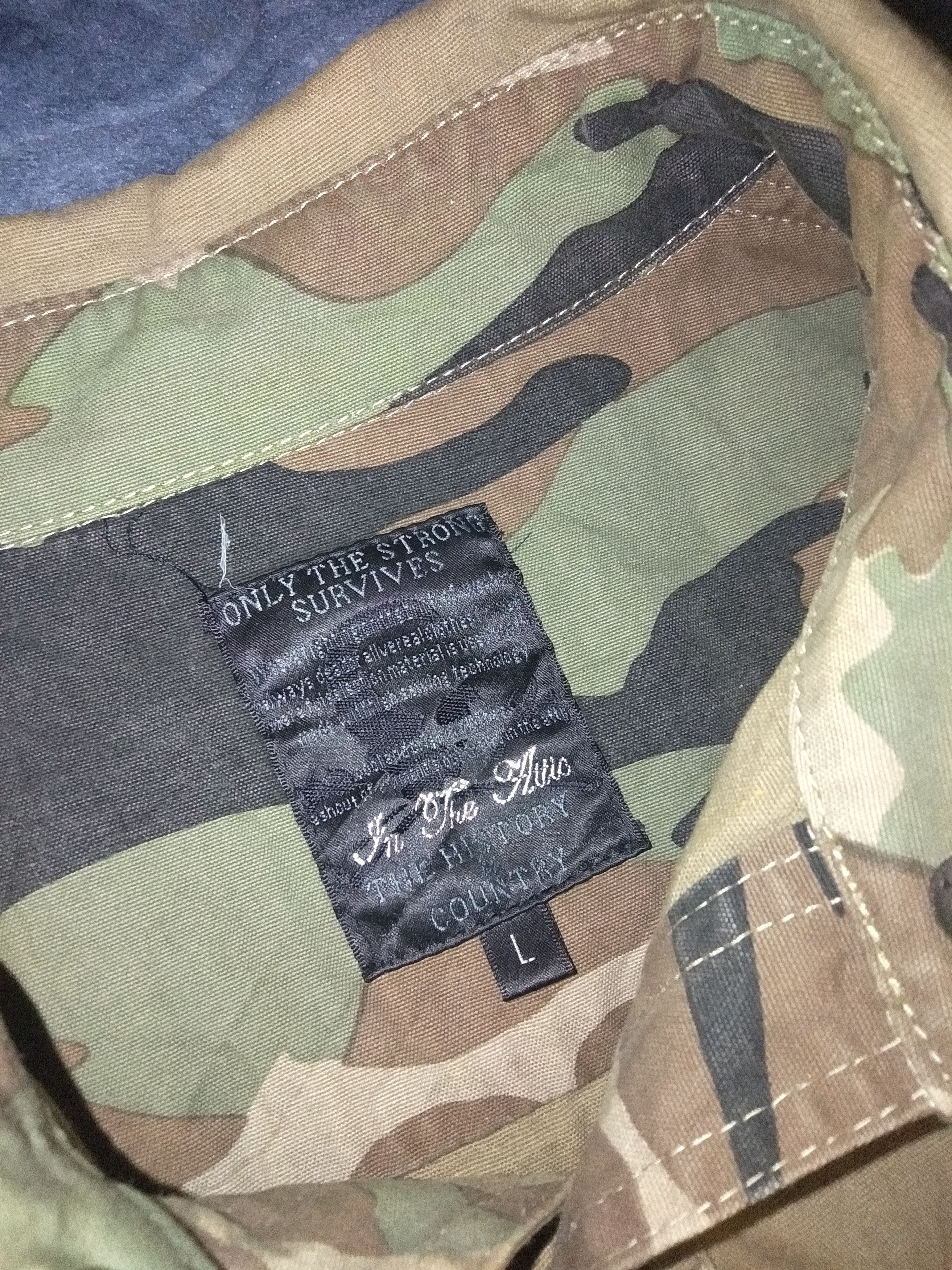 In The Attic In The Attic Military with Crocodile Skins Size US L / EU 52-54 / 3 - 6 Thumbnail