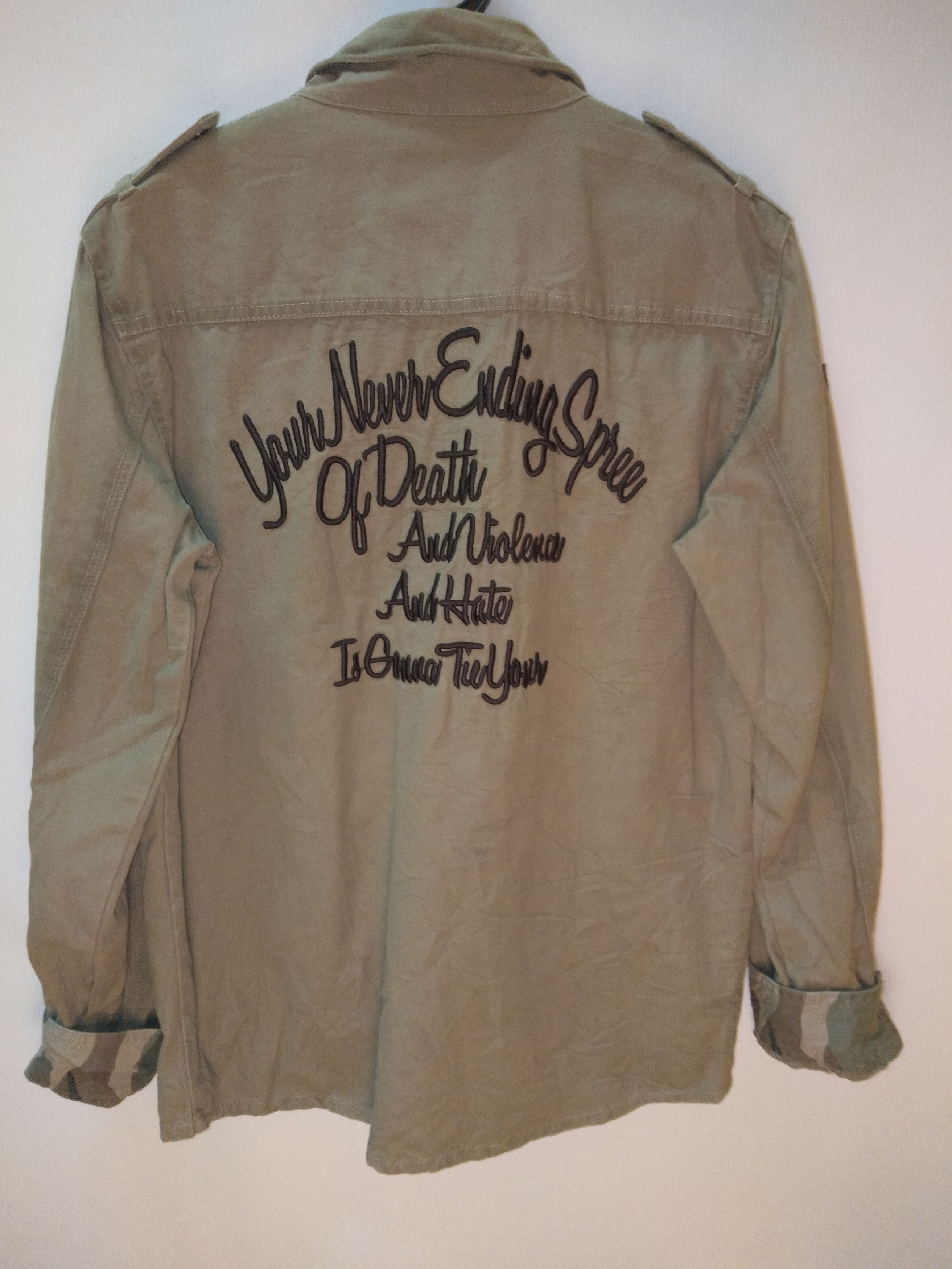 In The Attic In The Attic Military with Crocodile Skins Size US L / EU 52-54 / 3 - 2 Thumbnail