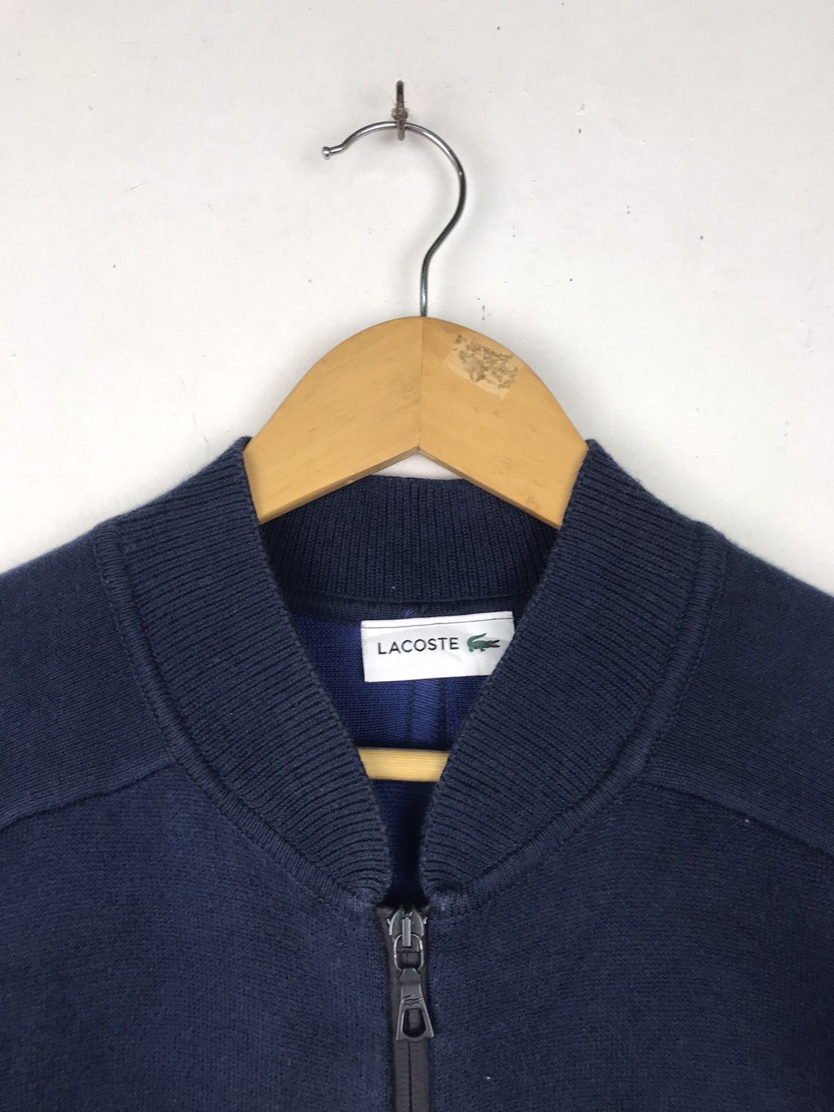 Japanese Brand × Lacoste × Vintage 🔥Stylish🔥Lacoste full Zipper jacket Sweatshirt Size US M / EU 48-50 / 2 - 3 Thumbnail