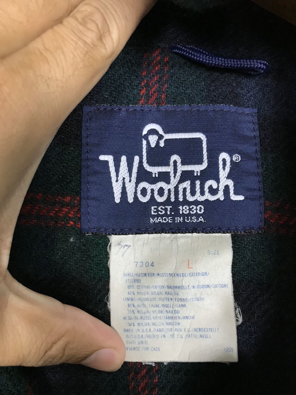 Woolrich Woolen Mills Rare‼️Woolrich Jacket Large Size Made in Usa Size US L / EU 52-54 / 3 - 4 Thumbnail