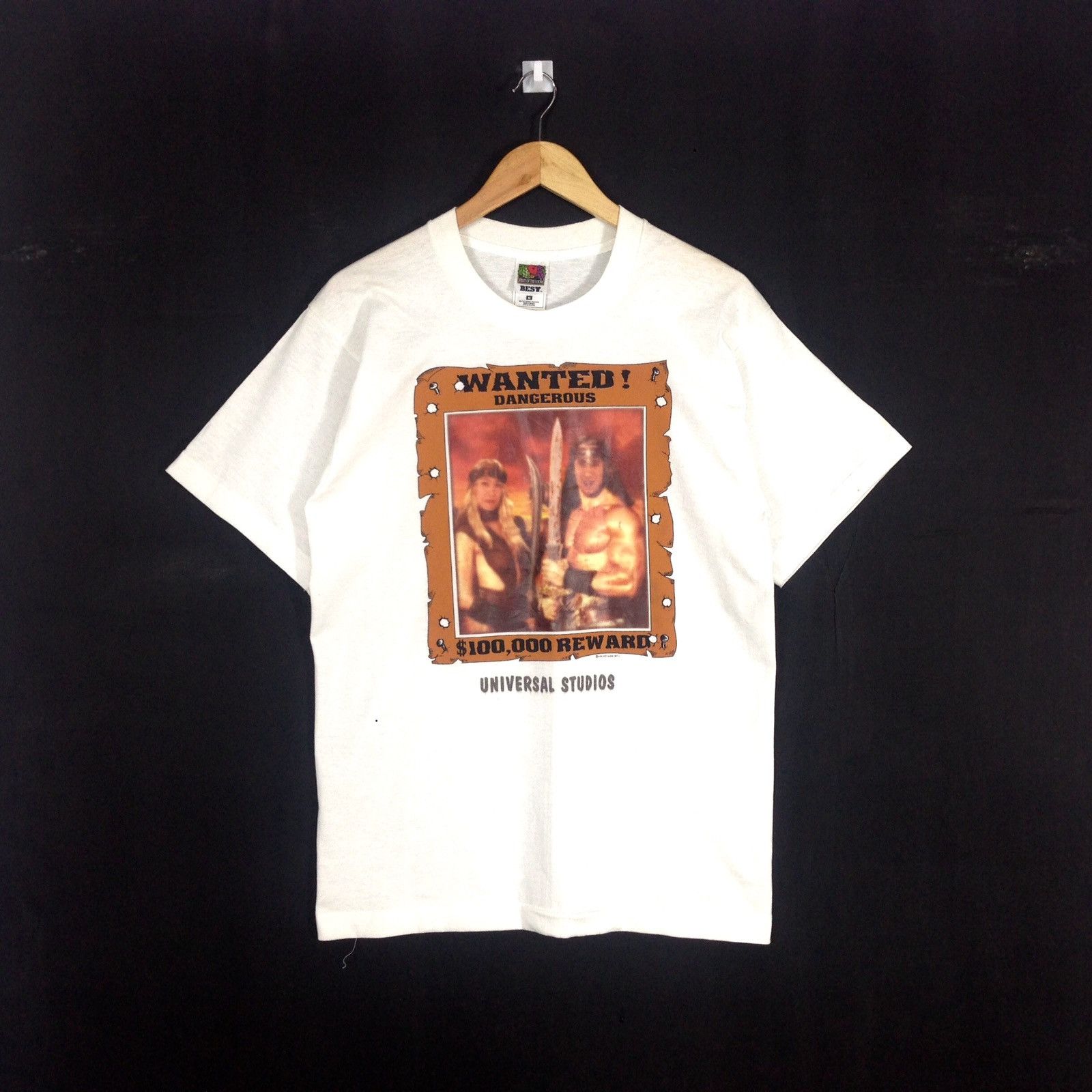 Vintage Wanted Dangerous 100000 Reward By Universal Studio