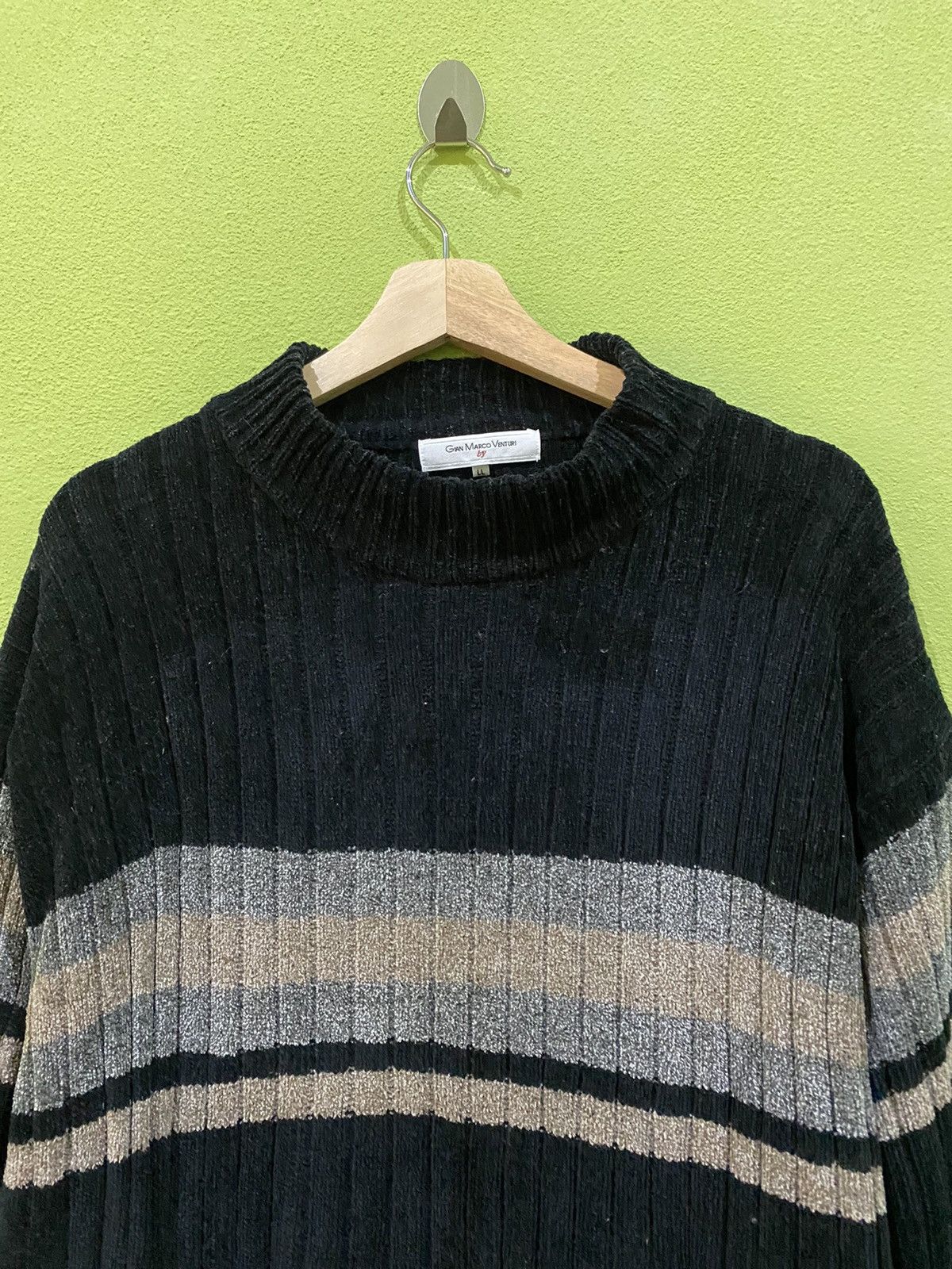 GianMarco Venturi GIAN MARCO VENTURI KNITWEAR TURTLENECK SWEATER Size US L / EU 52-54 / 3 - 2 Thumbnail