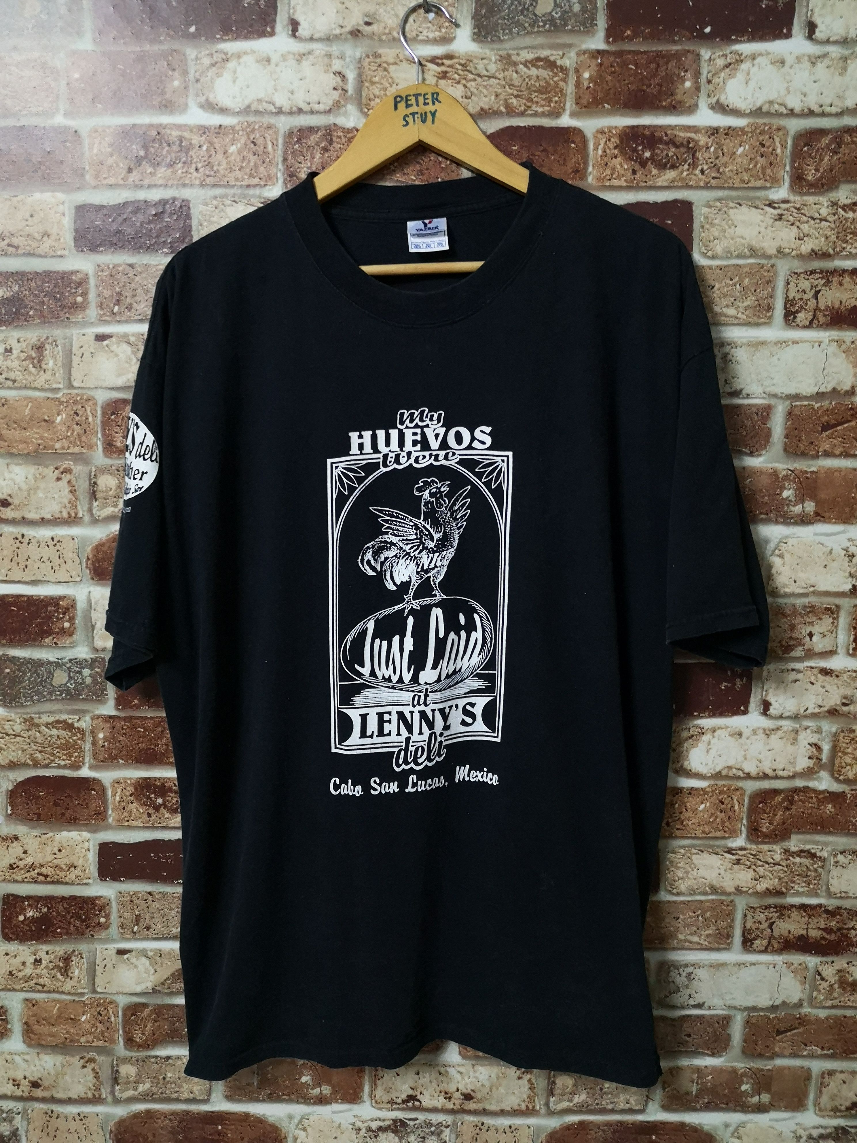 Vintage Just Laid At Lenny's Deli Size US XXL / EU 58 / 5 - 1 Thumbnail
