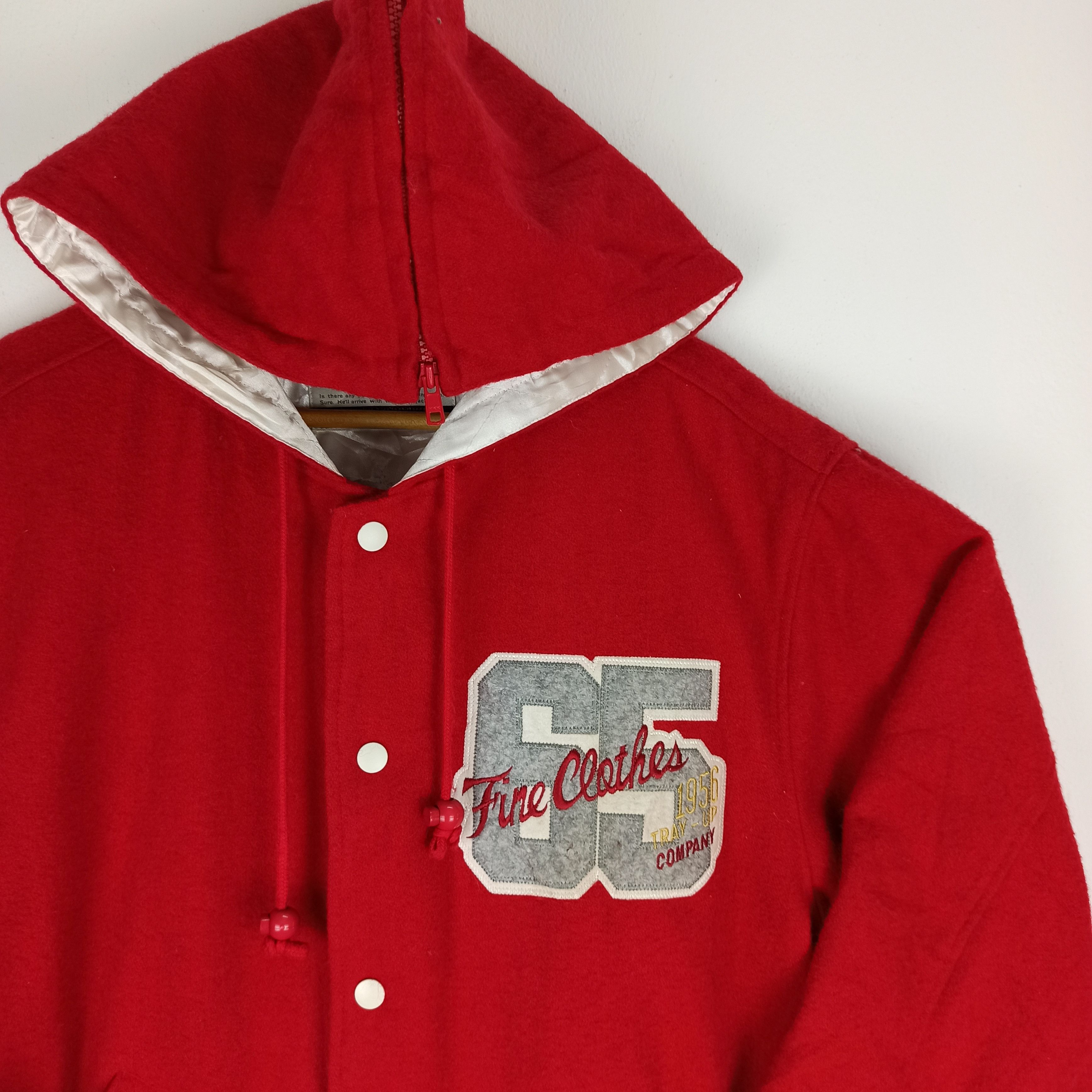 Edition Japan 🔥Rare🔥 Tray-up Company Wool Jacket Hoodie Japanese Brand Size US XL / EU 56 / 4 - 5 Thumbnail