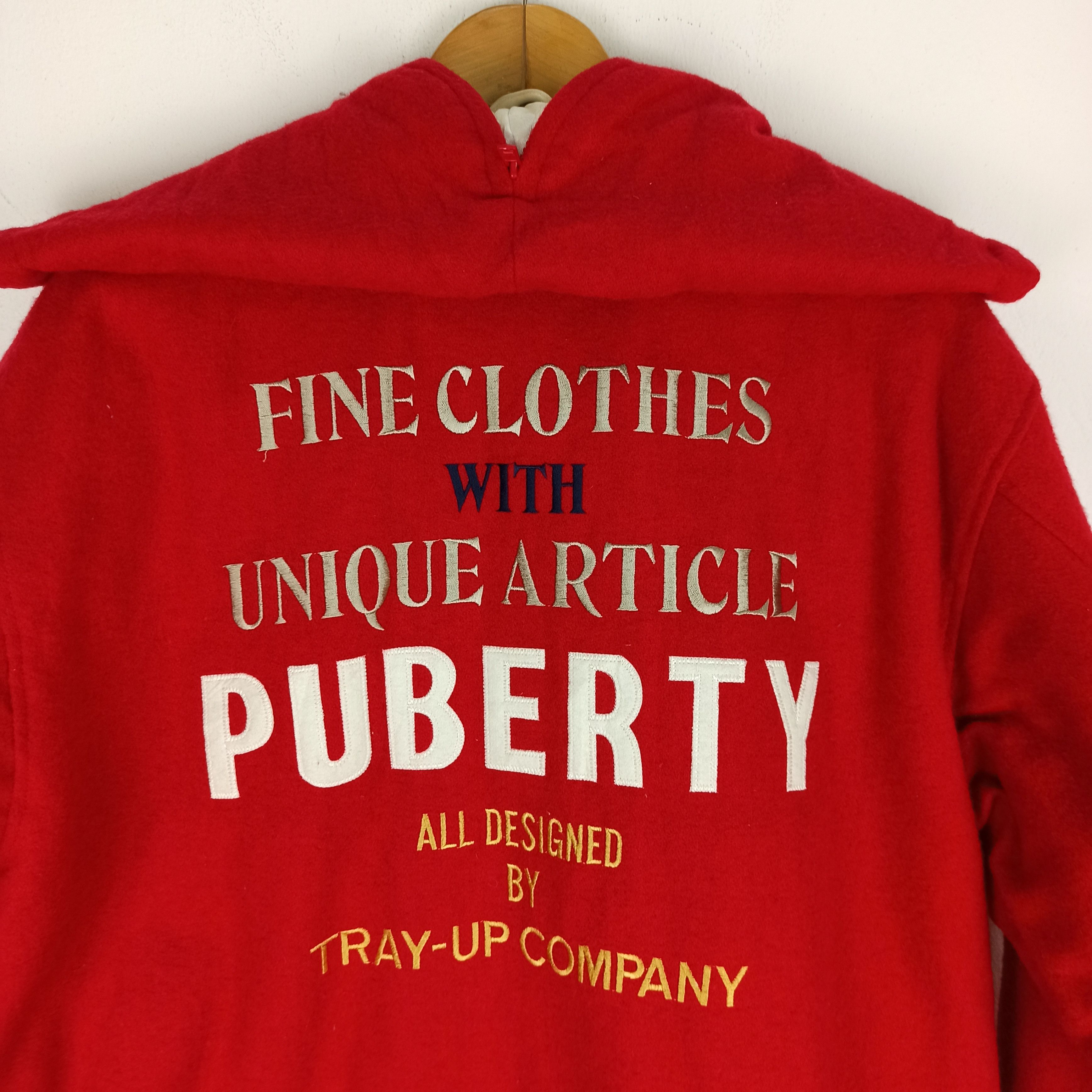 Edition Japan 🔥Rare🔥 Tray-up Company Wool Jacket Hoodie Japanese Brand Size US XL / EU 56 / 4 - 2 Thumbnail