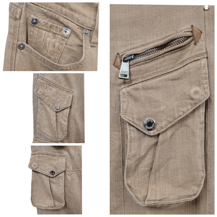 Ralph Lauren Black Label 🔥RALPH LAUREN Black Label🔥Italy🇮🇹 Tactical Cargo Pants Size US 28 / EU 44 - 13 Thumbnail