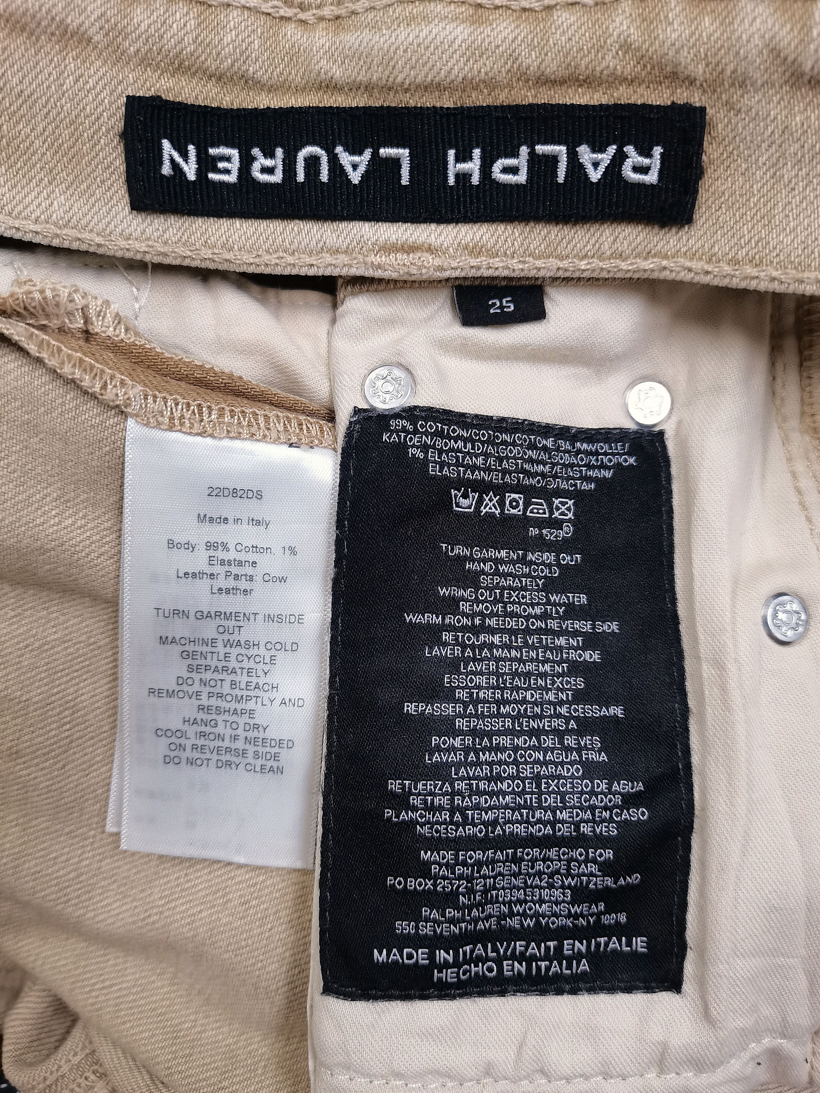 Ralph Lauren Black Label 🔥RALPH LAUREN Black Label🔥Italy🇮🇹 Tactical Cargo Pants Size US 28 / EU 44 - 25 Thumbnail