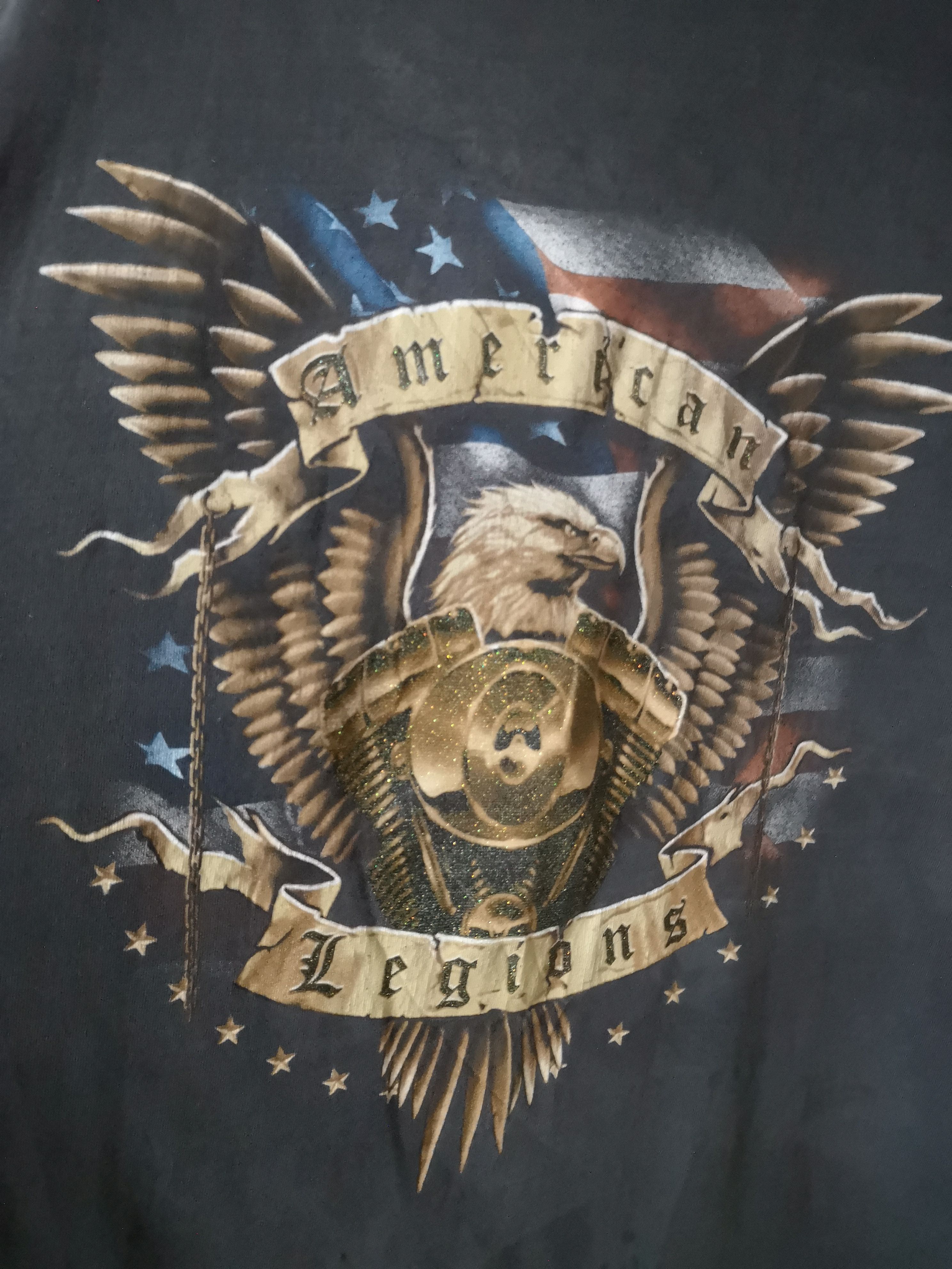 Vintage American Legions Tee Size US XL / EU 56 / 4 - 2 Thumbnail