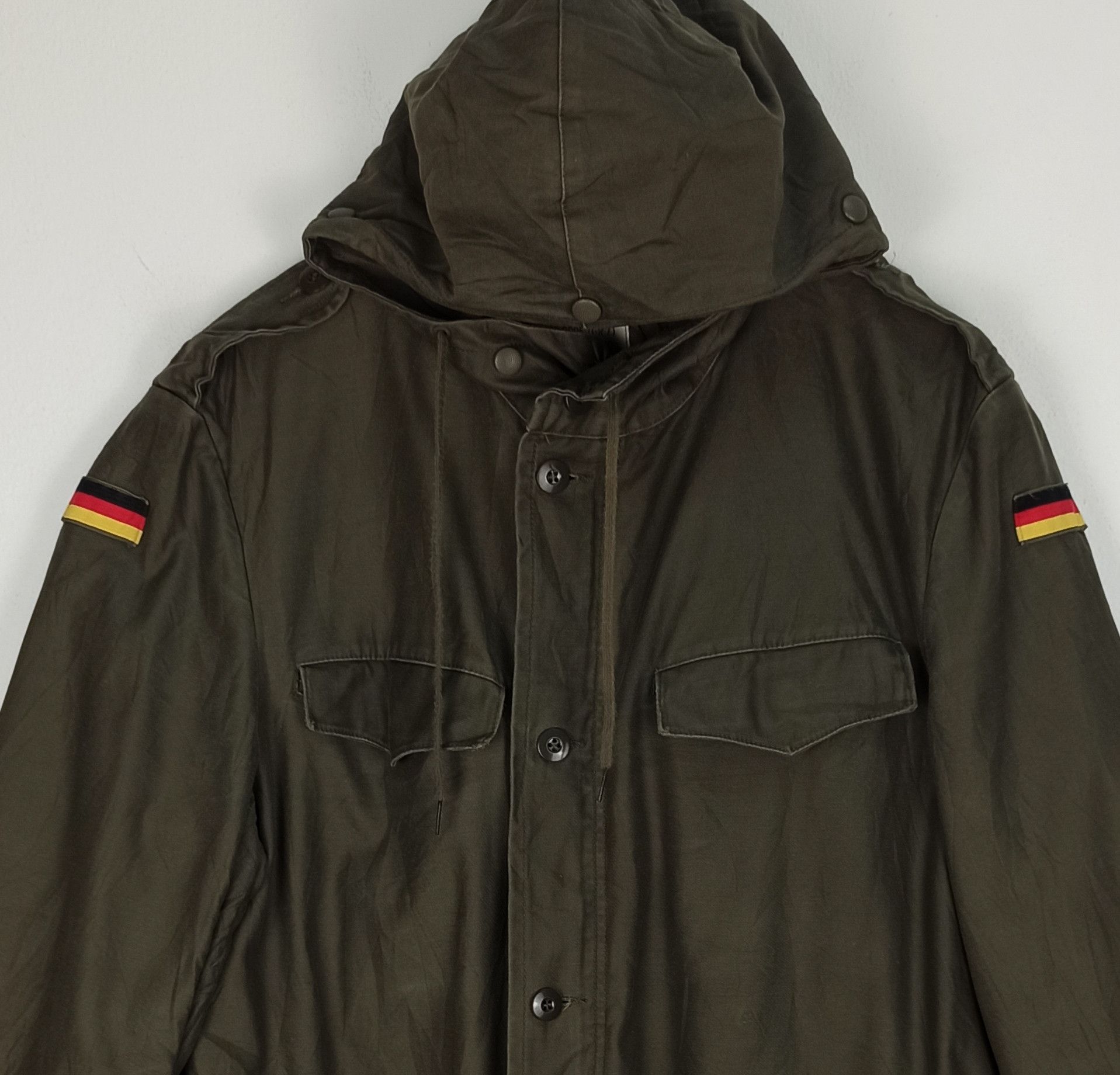 Vintage 🔥Rare🔥 91 Germany Military Army Parka Coat Hoodies Jacket Size US L / EU 52-54 / 3 - 2 Thumbnail