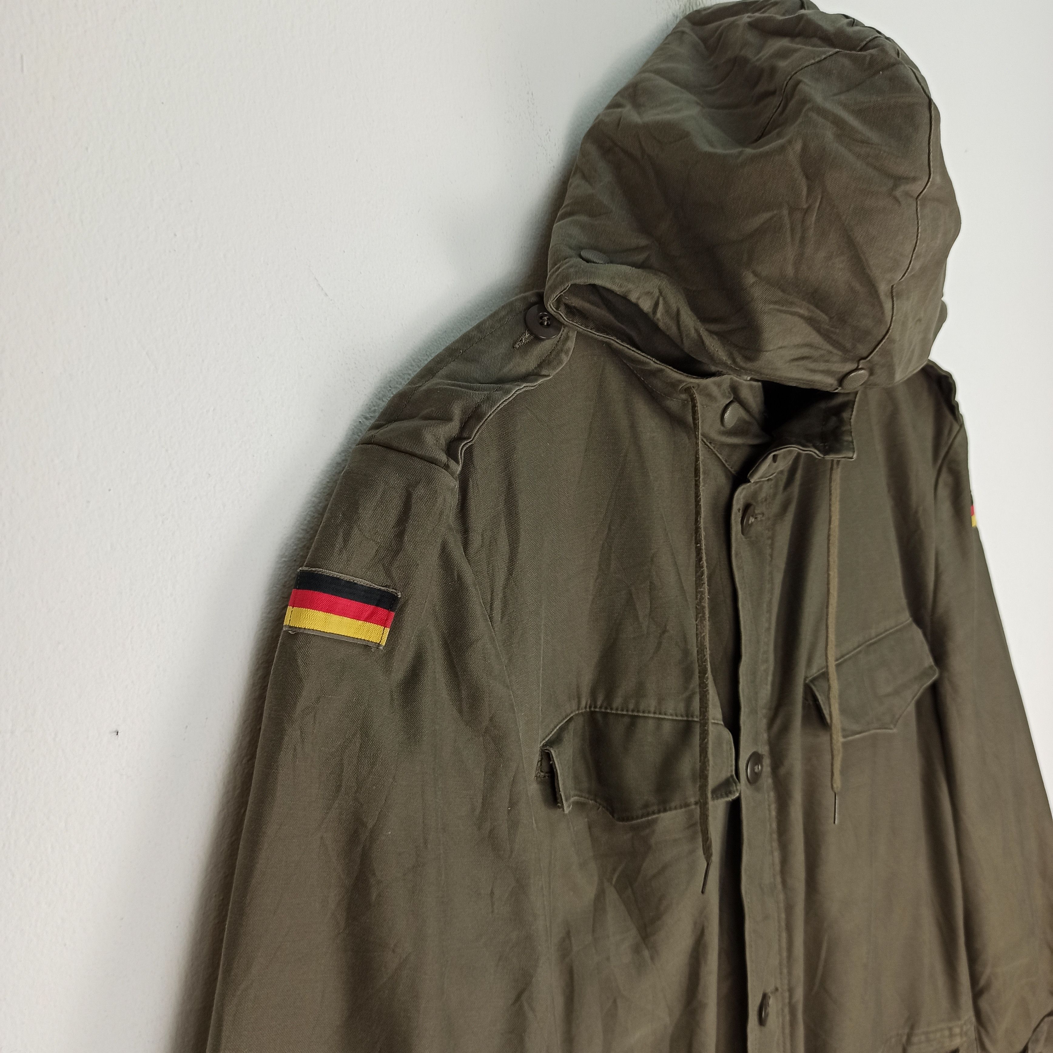 Vintage 🔥Rare🔥 91 Germany Military Army Parka Coat Hoodies Jacket Size US L / EU 52-54 / 3 - 3 Thumbnail