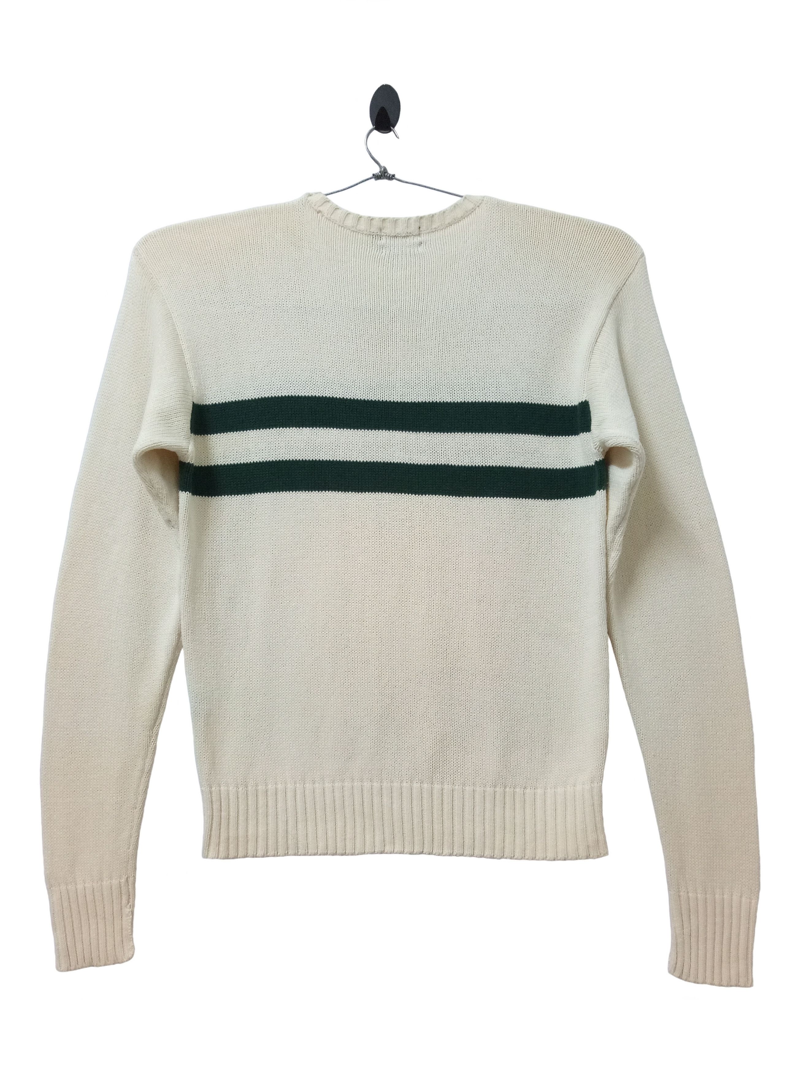 Polo Ralph Lauren POLO RALPH LAUREN Stripes Knitwear Jumper Rare Design Size US L / EU 52-54 / 3 - 4 Thumbnail