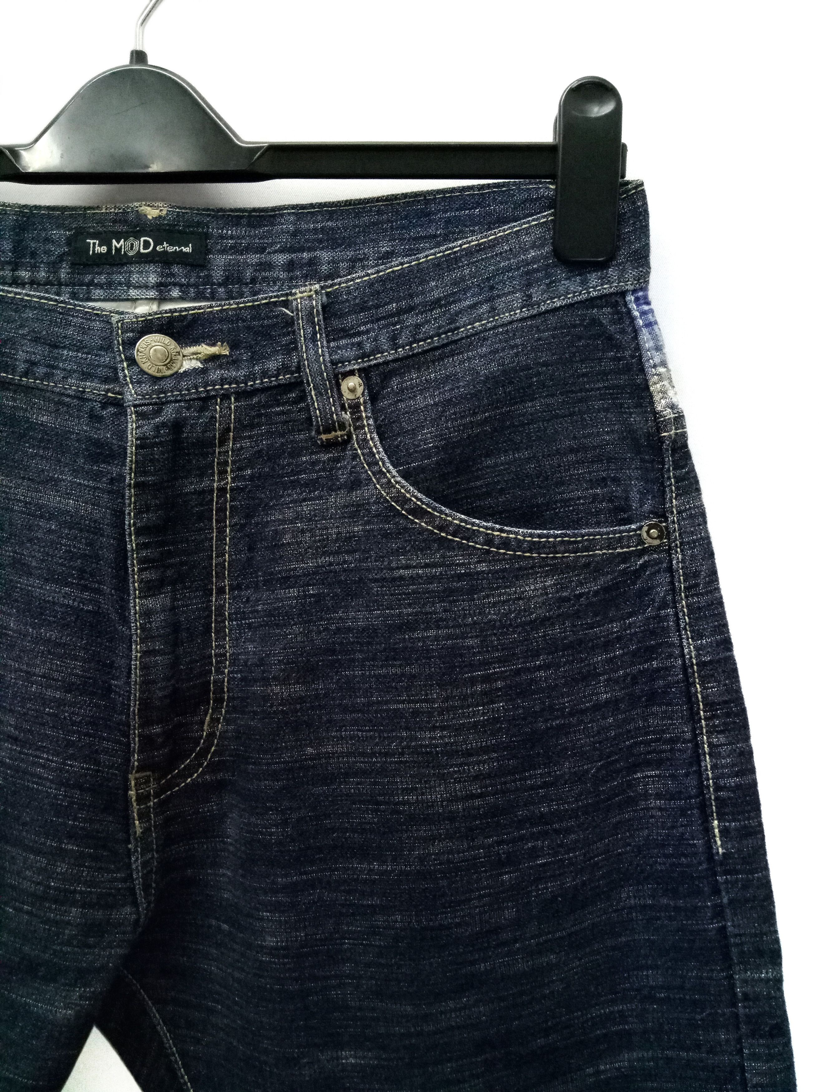 Eternal 🔥🔥🔥The MOD Eternal Denim Jeans Rare Design Size US 33 - 9 Thumbnail