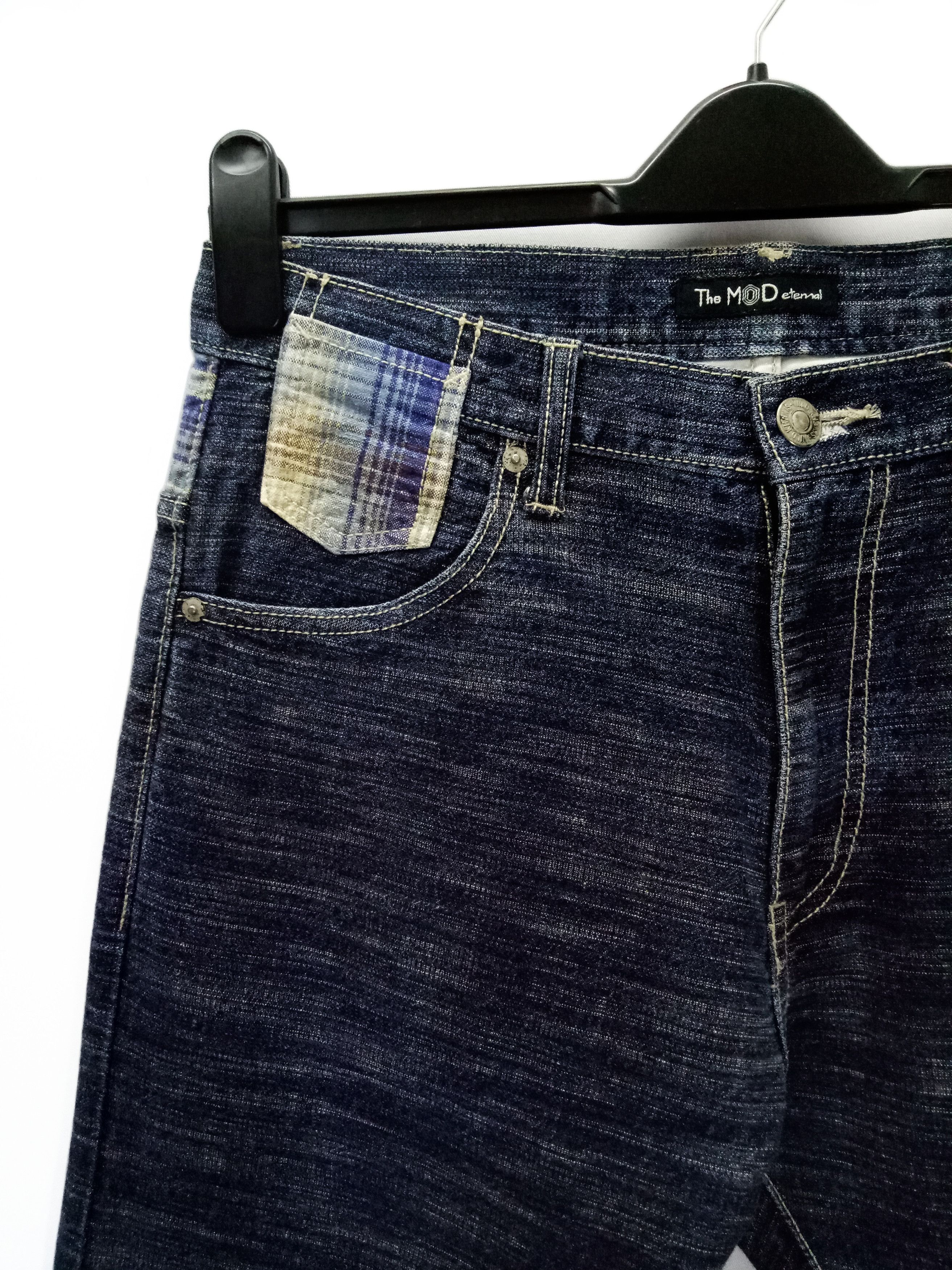 Eternal 🔥🔥🔥The MOD Eternal Denim Jeans Rare Design Size US 33 - 8 Thumbnail