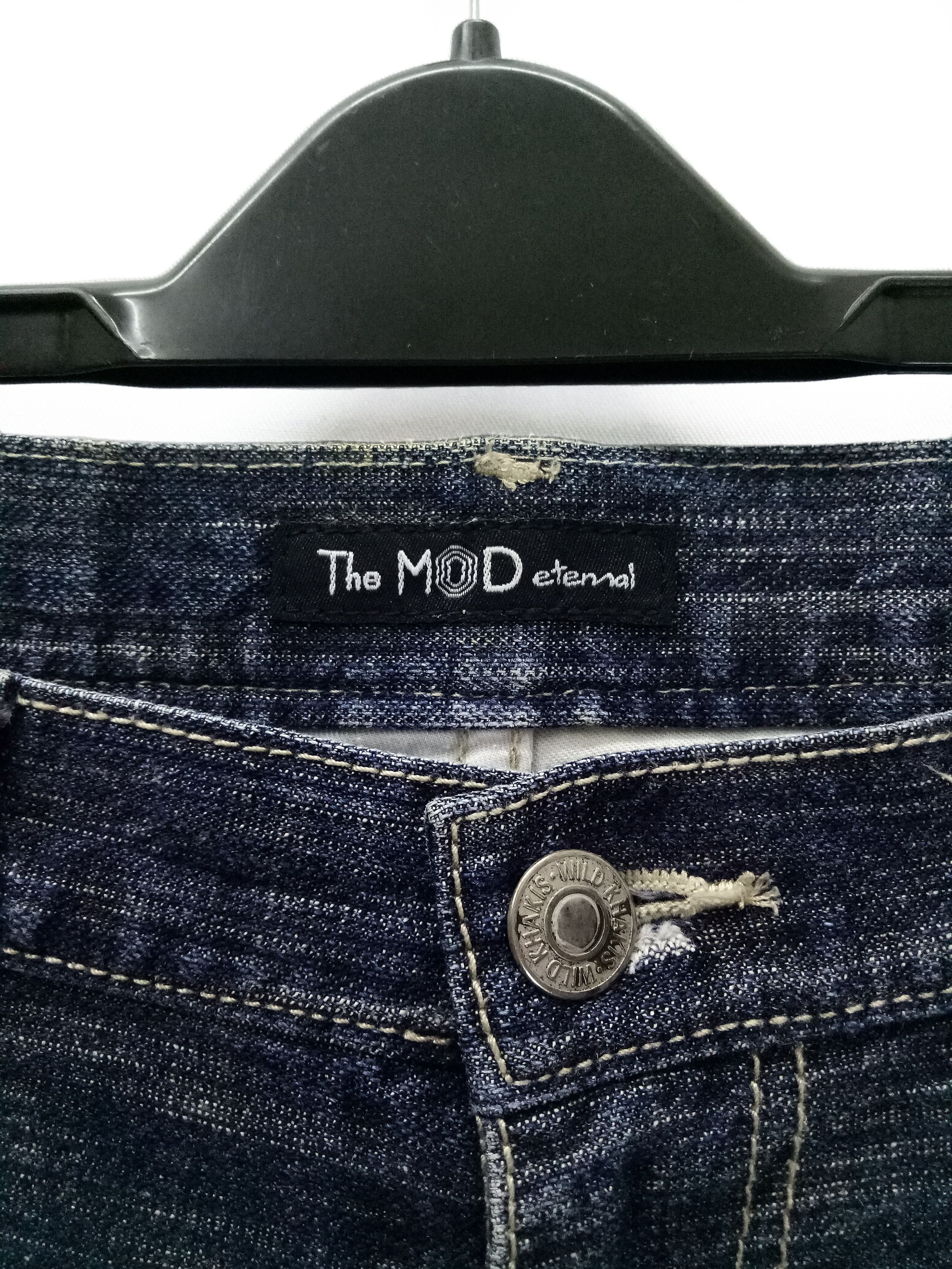 Eternal 🔥🔥🔥The MOD Eternal Denim Jeans Rare Design Size US 33 - 12 Thumbnail