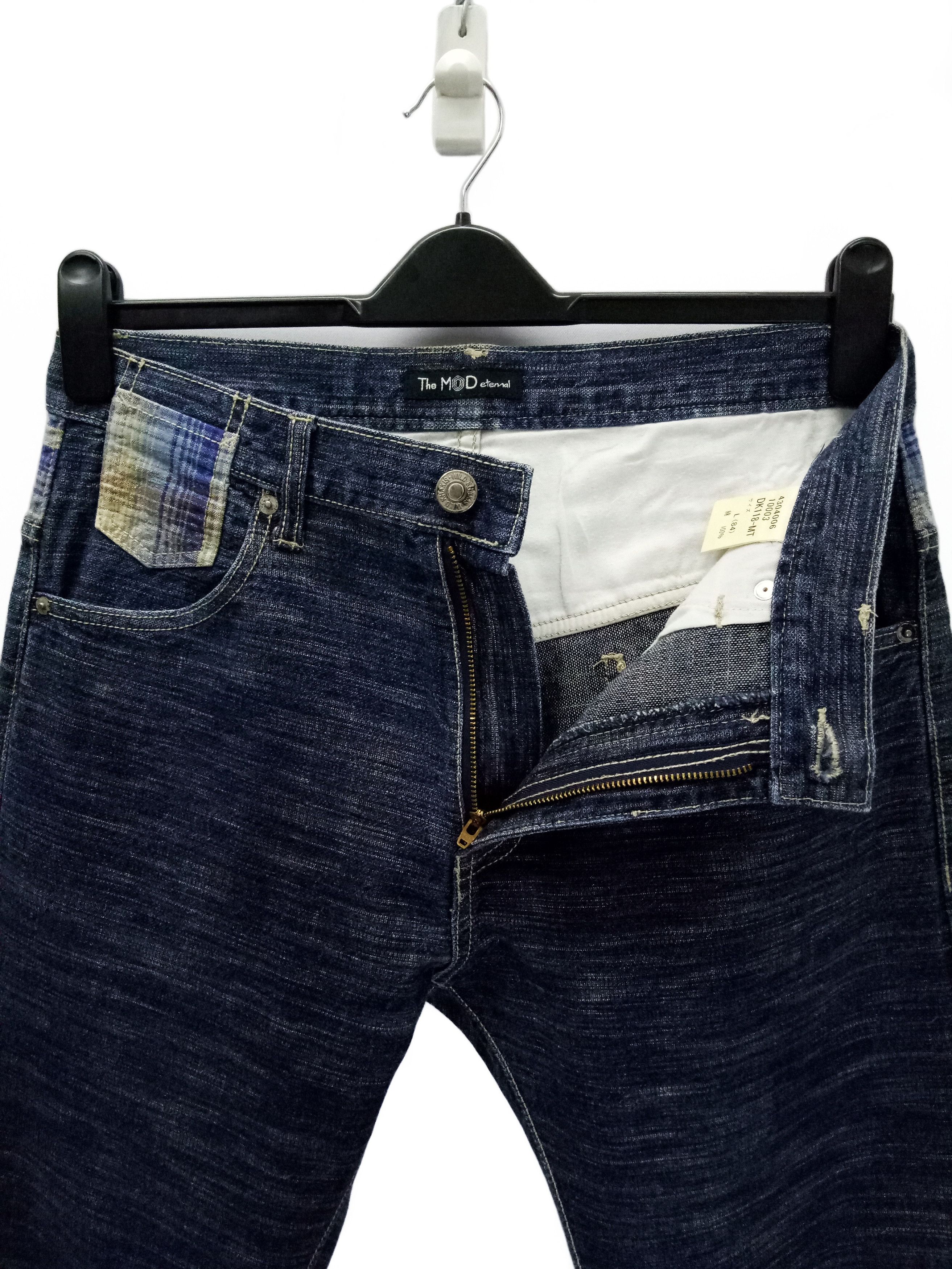 Eternal 🔥🔥🔥The MOD Eternal Denim Jeans Rare Design Size US 33 - 10 Thumbnail