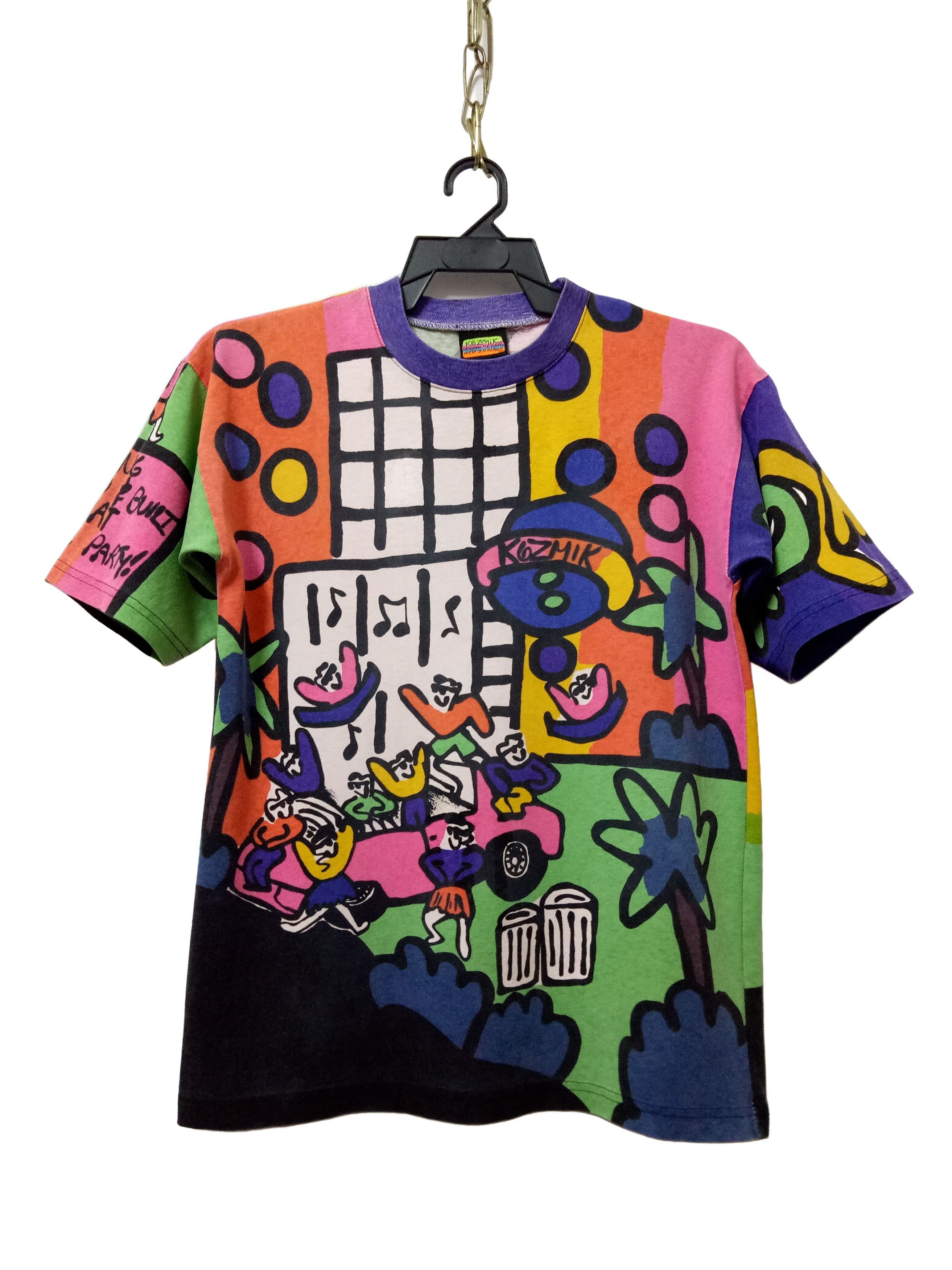 image of Art Comes First x Made In USA 1989 Kozmik Original Design New Zealand Overprint Pop Art (Size Mediu