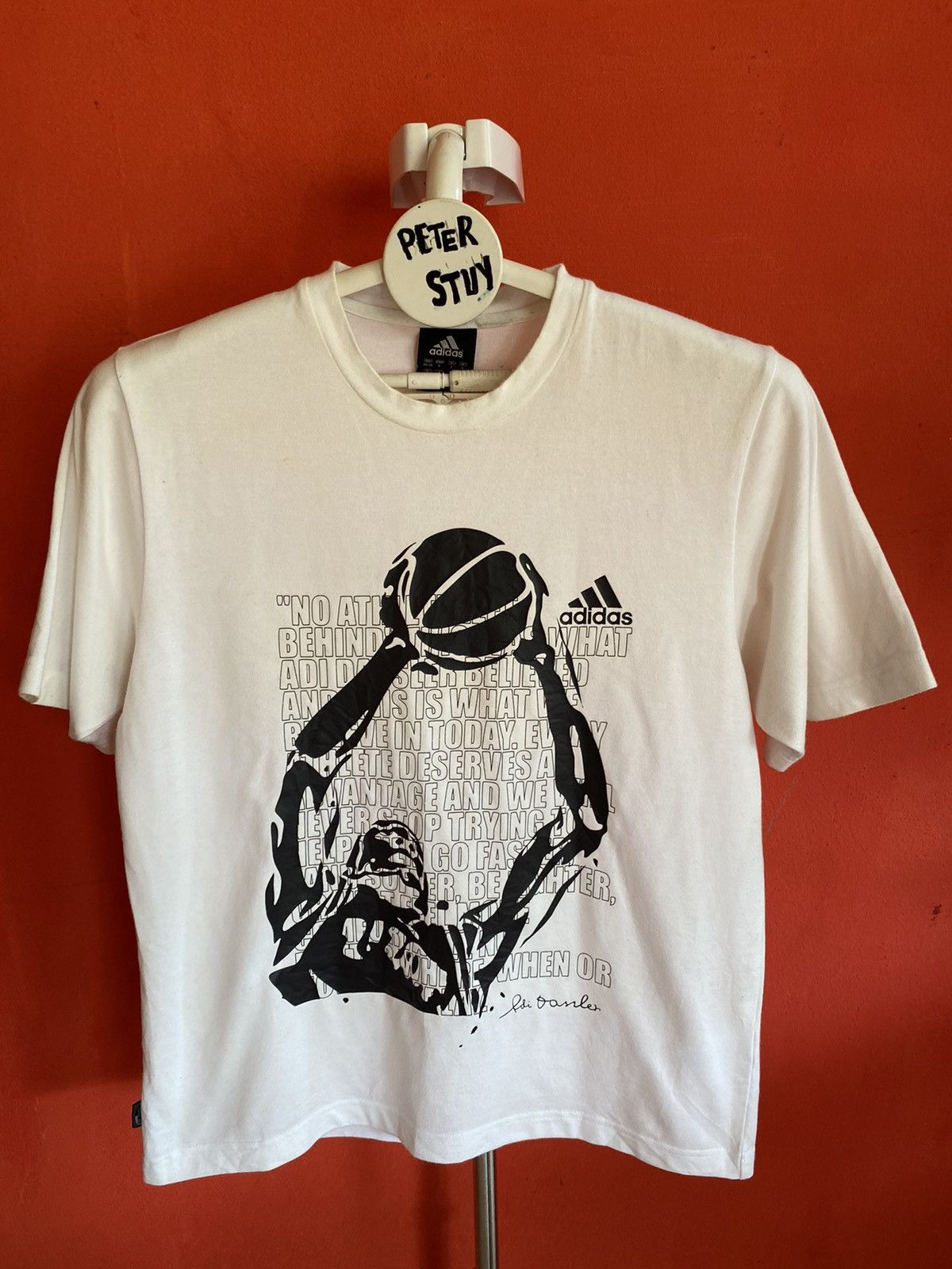 Adidas × NBA Adidas x Adi Dassler Shirt Size US L / EU 52-54 / 3 - 1 Thumbnail