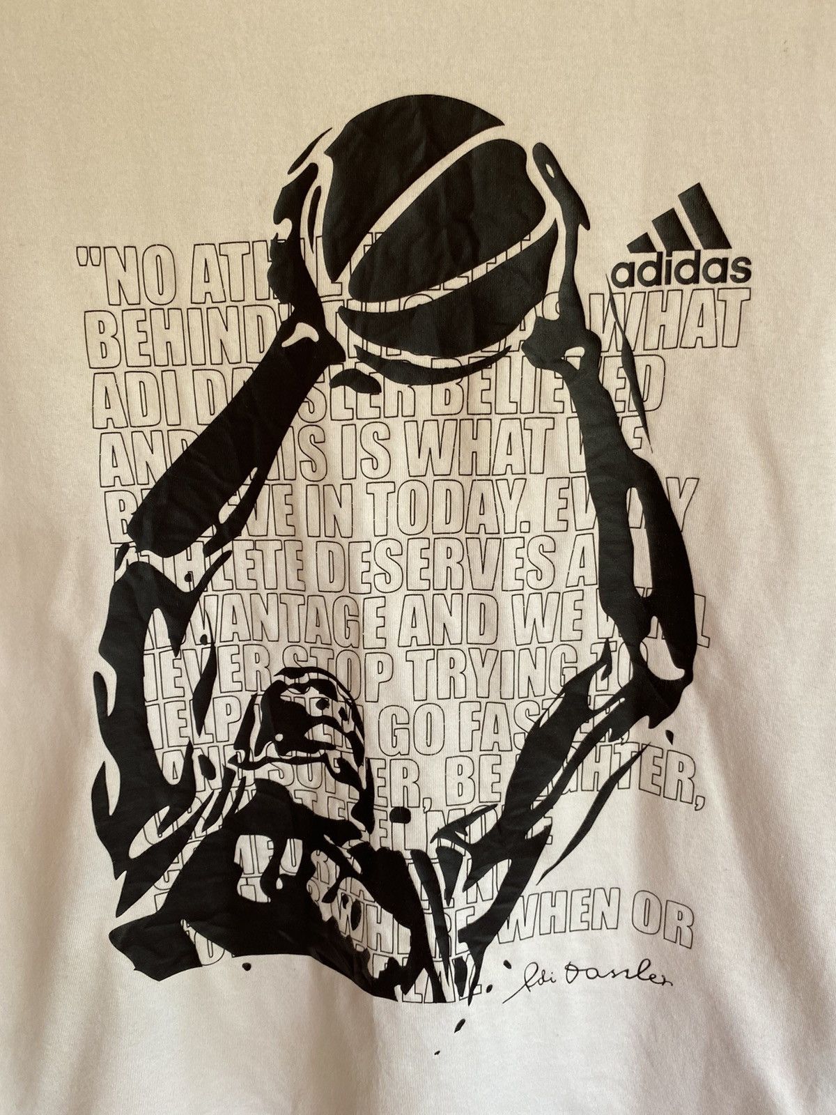 Adidas × NBA Adidas x Adi Dassler Shirt Size US L / EU 52-54 / 3 - 2 Thumbnail