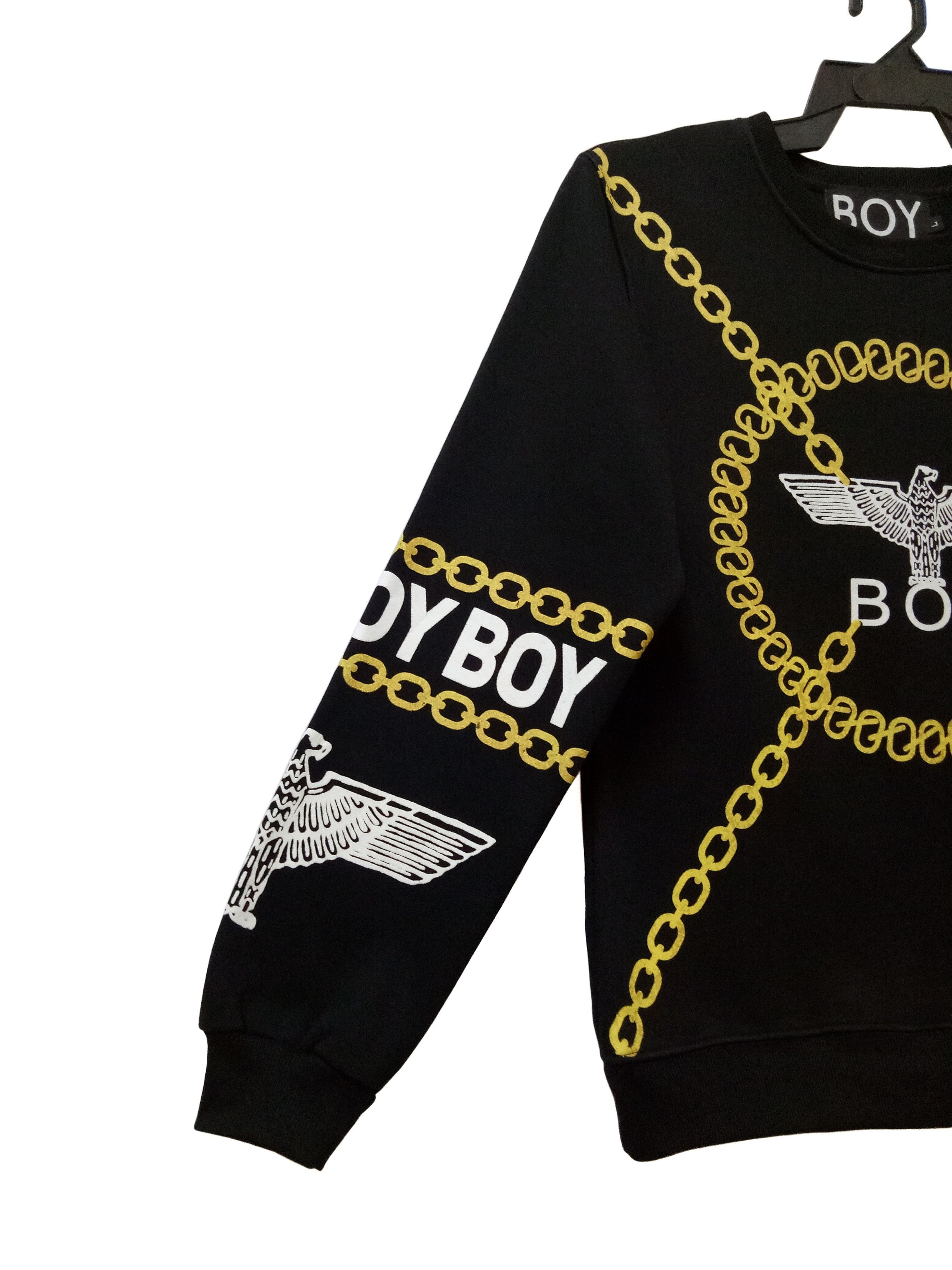 Boy London Boy London Anarchy Chain Sweatshirt Rare Design Size US M / EU 48-50 / 2 - 3 Thumbnail