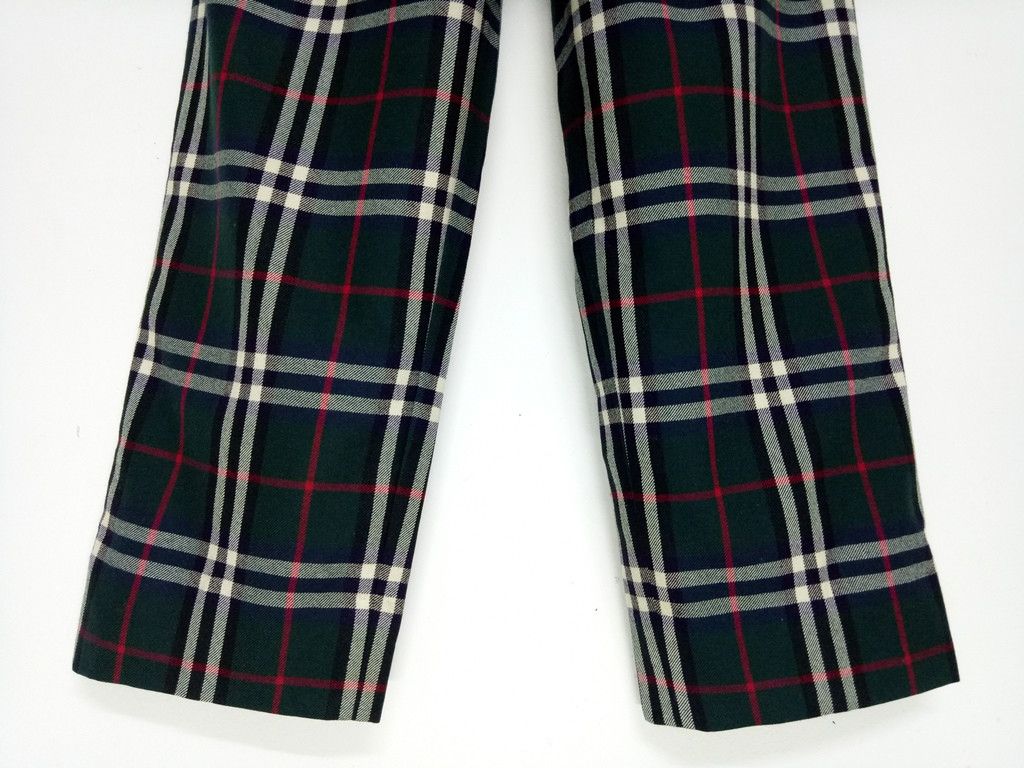 Burberry 💥Vintage Burberry's Wool💥Checker Plaid Pants Mods Style Size US 28 / EU 44 - 8 Thumbnail